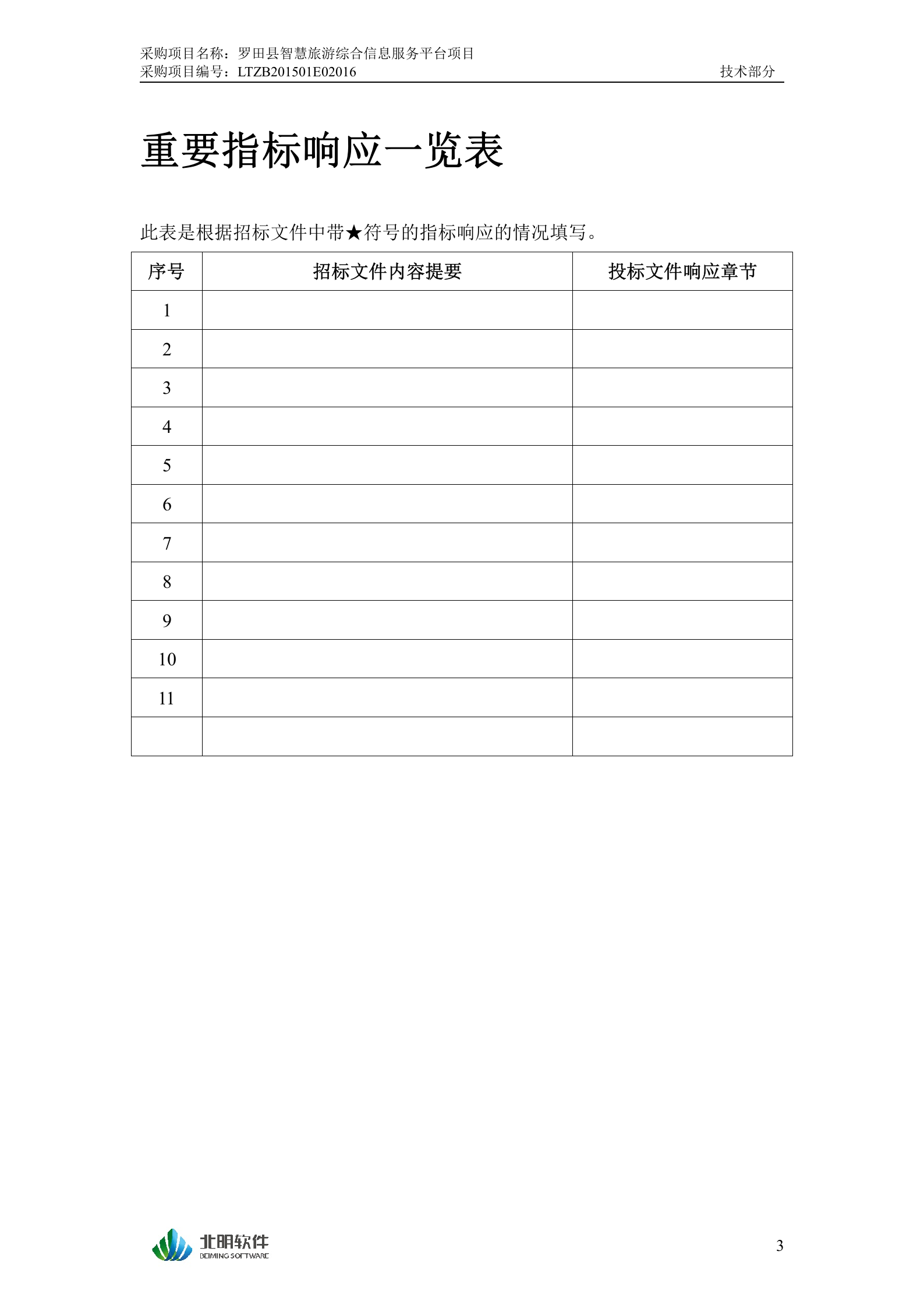 罗田县智慧旅游综合信息服务平台投标文件（技术部分）20150205 第7页