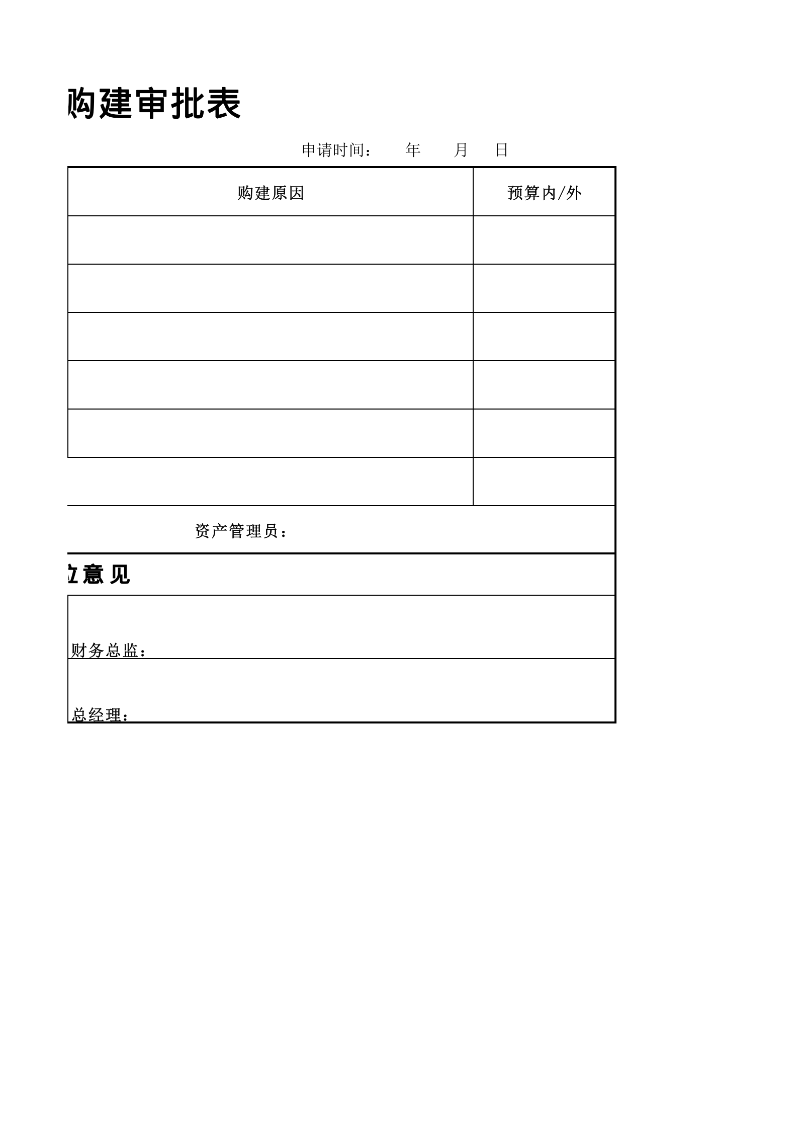 17固定资产购建审批表 第2页