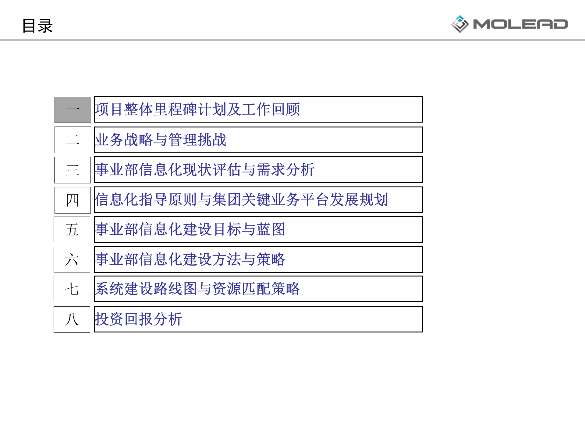空调事业部信息化规划报告 第3页