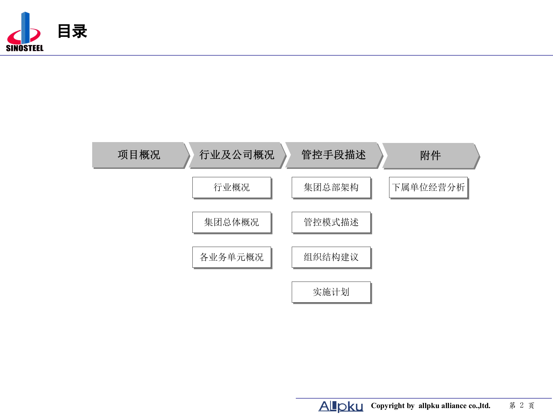 中钢集团项目管理模式报告-终稿 第2页