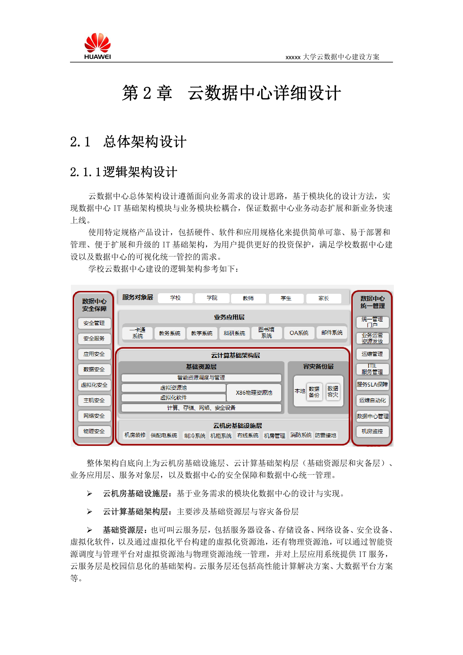 某大学云数据中心建设方案 第7页