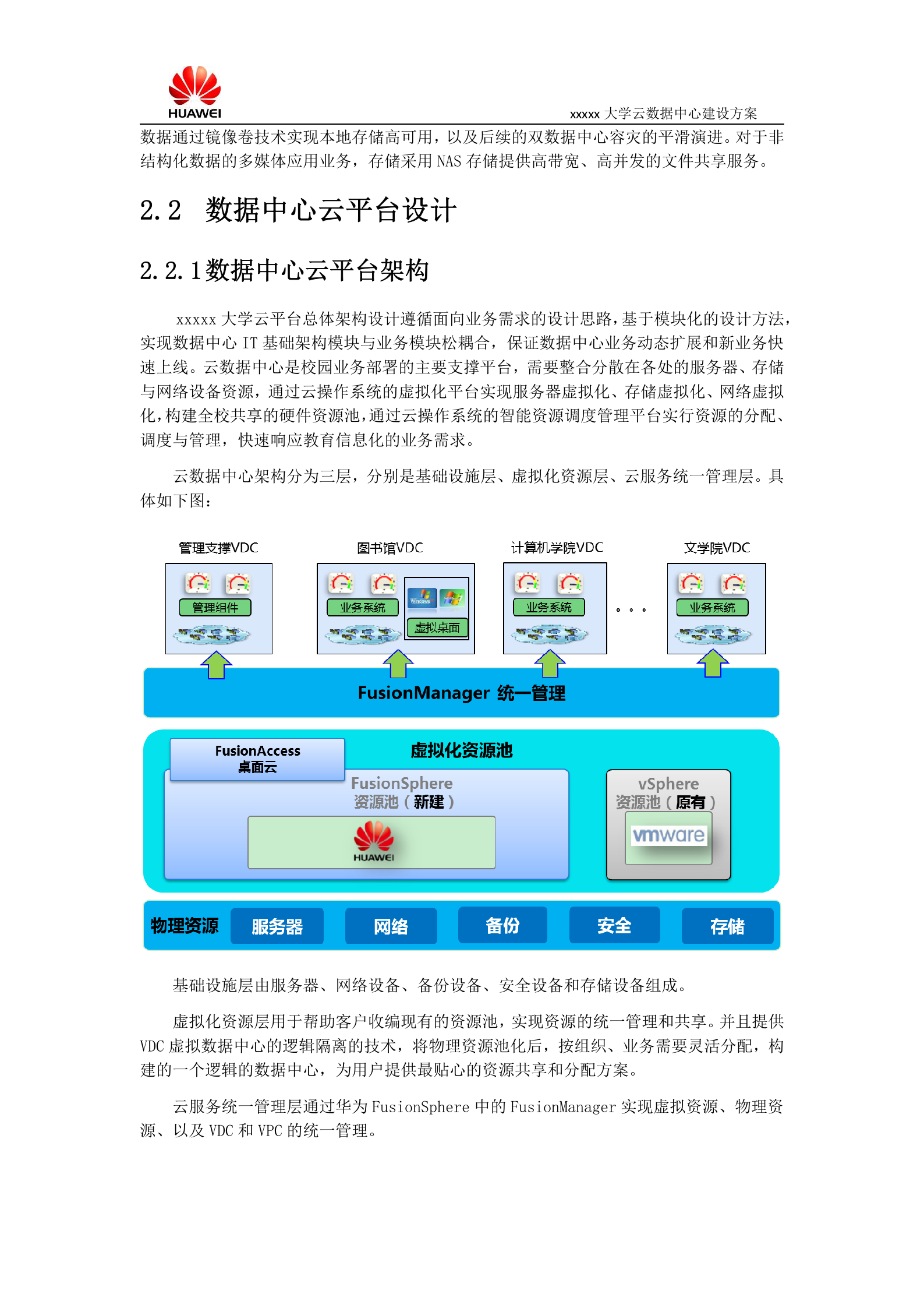 某大学云数据中心建设方案 第10页