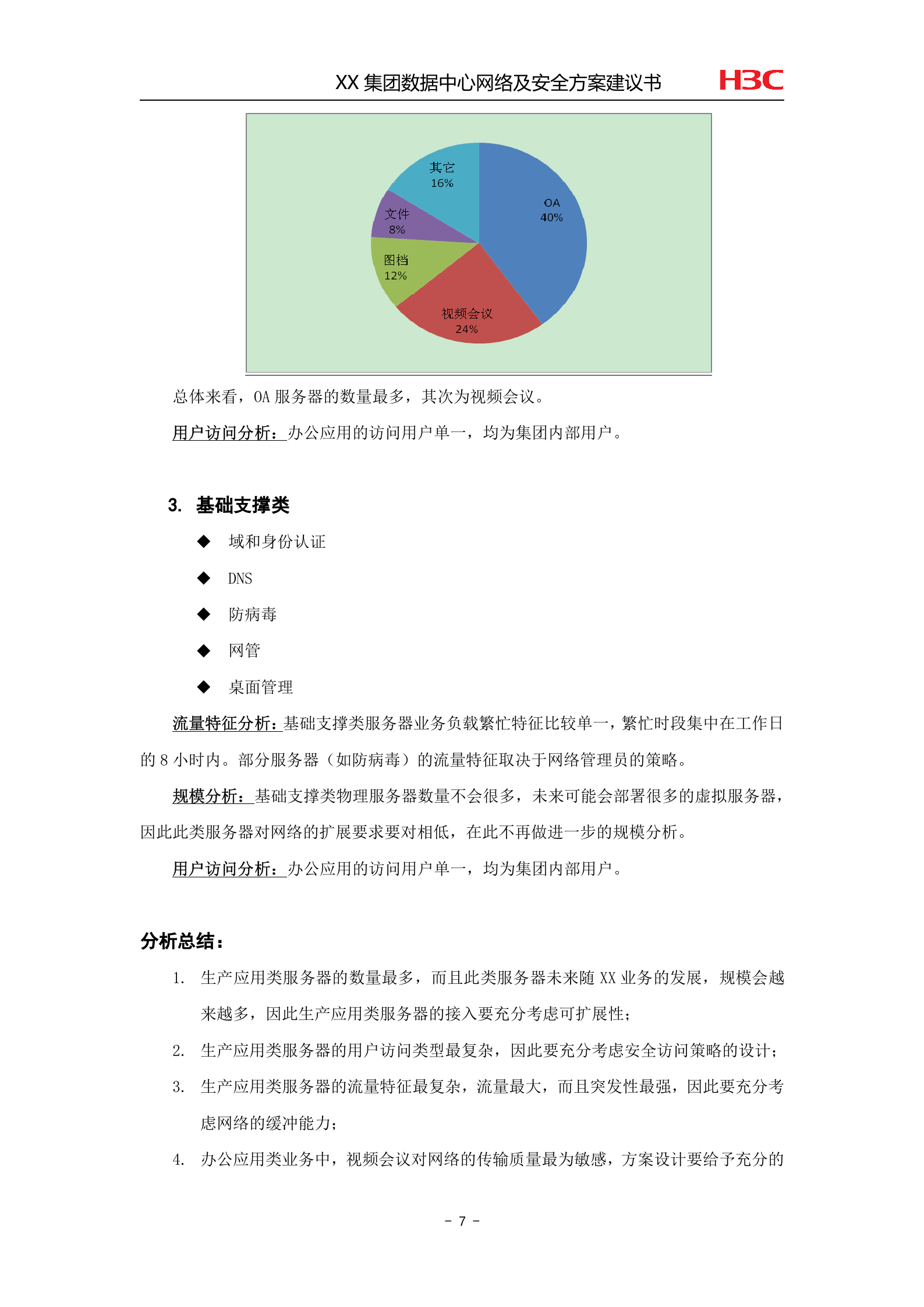 XX数据中心网络及安全方案建议书 第9页