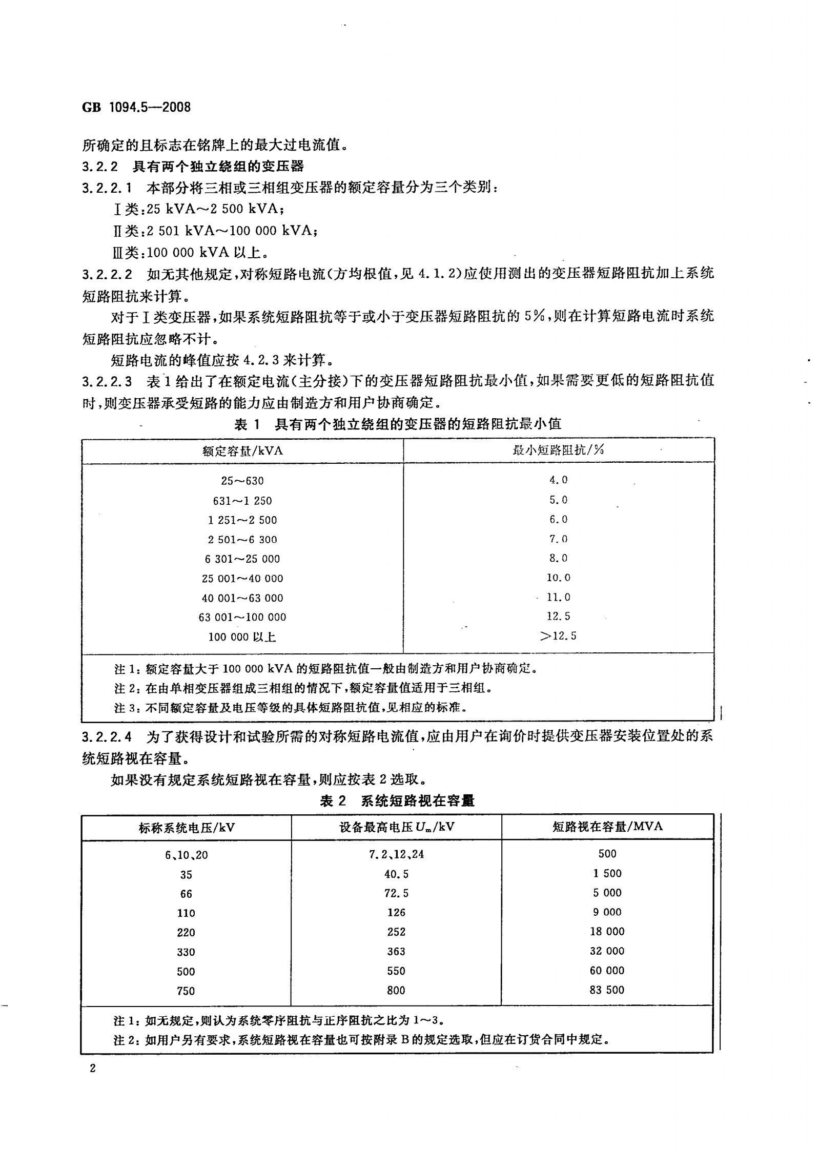 GB 1094.5-2008 电力变压器 第5部分：承受短路的能力 第6页