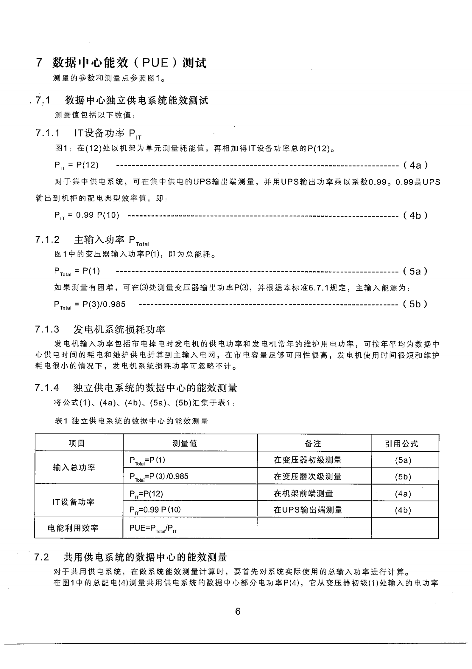 数据中心能耗检测规范及实施细则 第9页