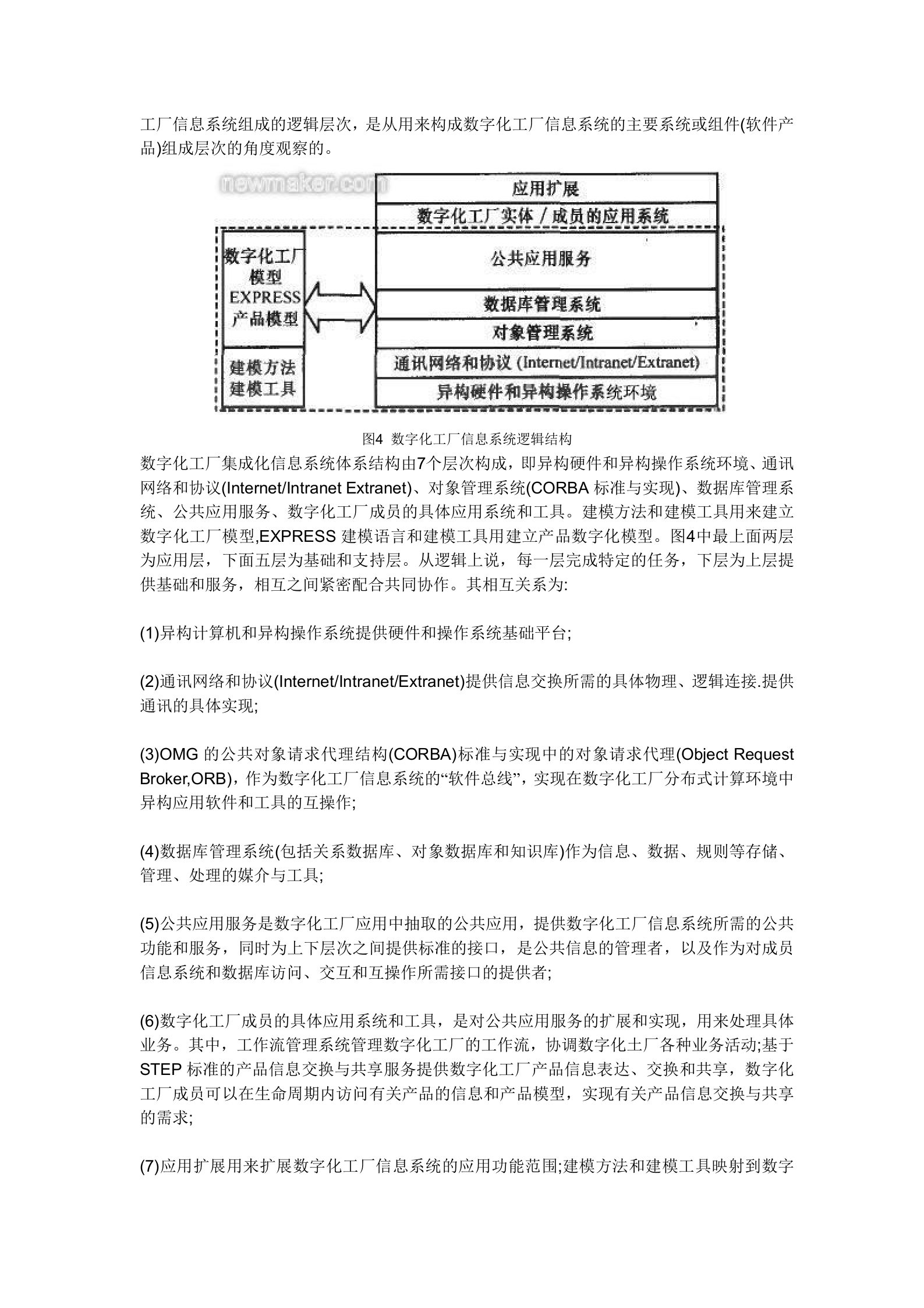 数字化工厂信息系统结构 第4页