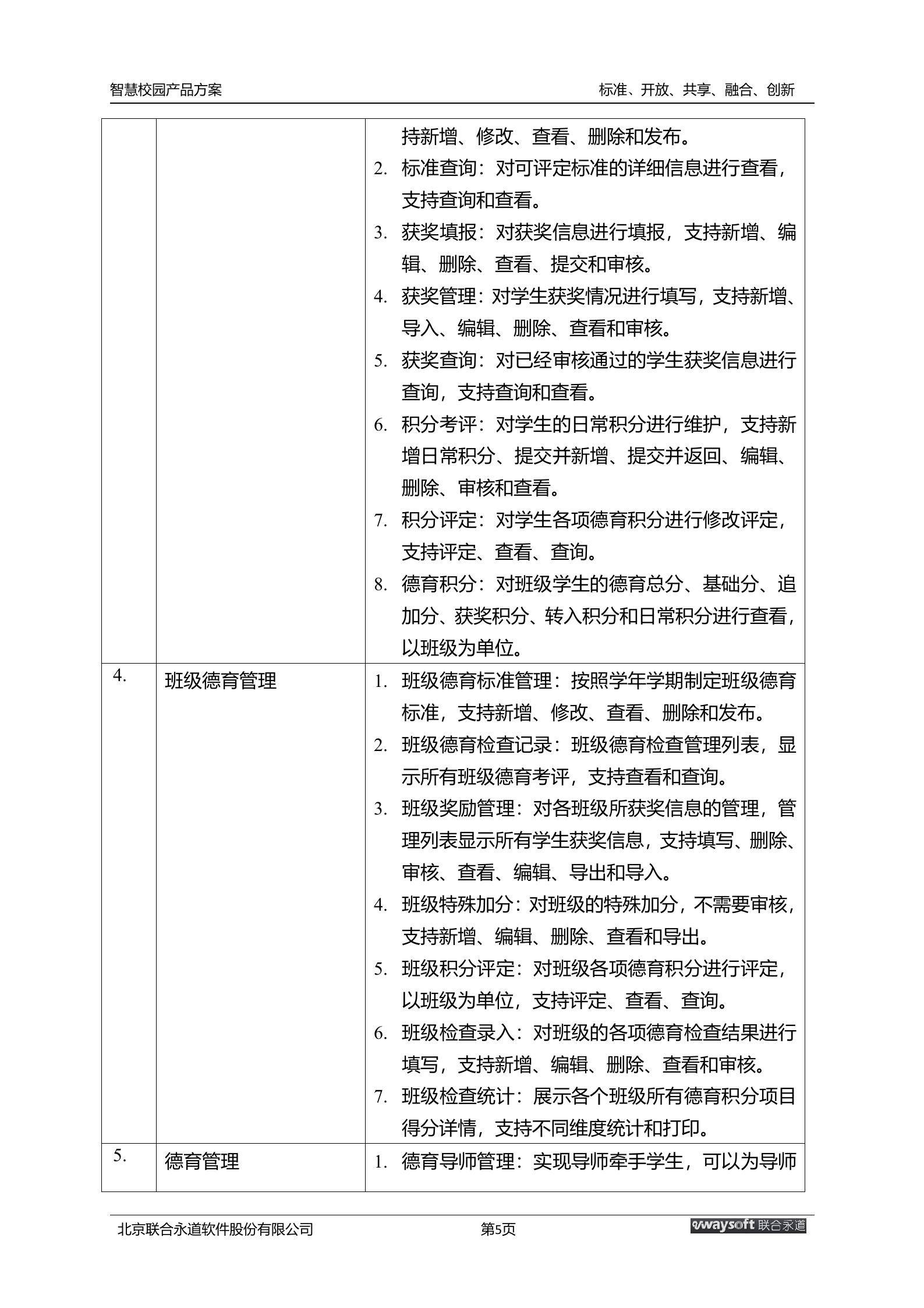 智慧校园产品方案 第5页