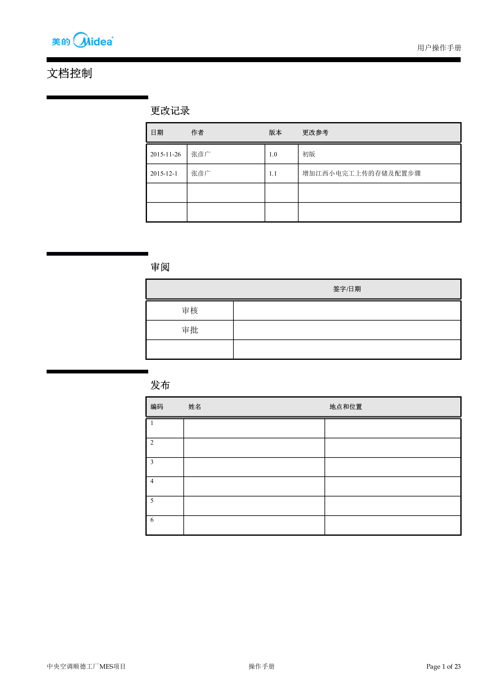 中央空调顺德工厂MES系统-基础数据下载-下线采集-配置手册 第2页