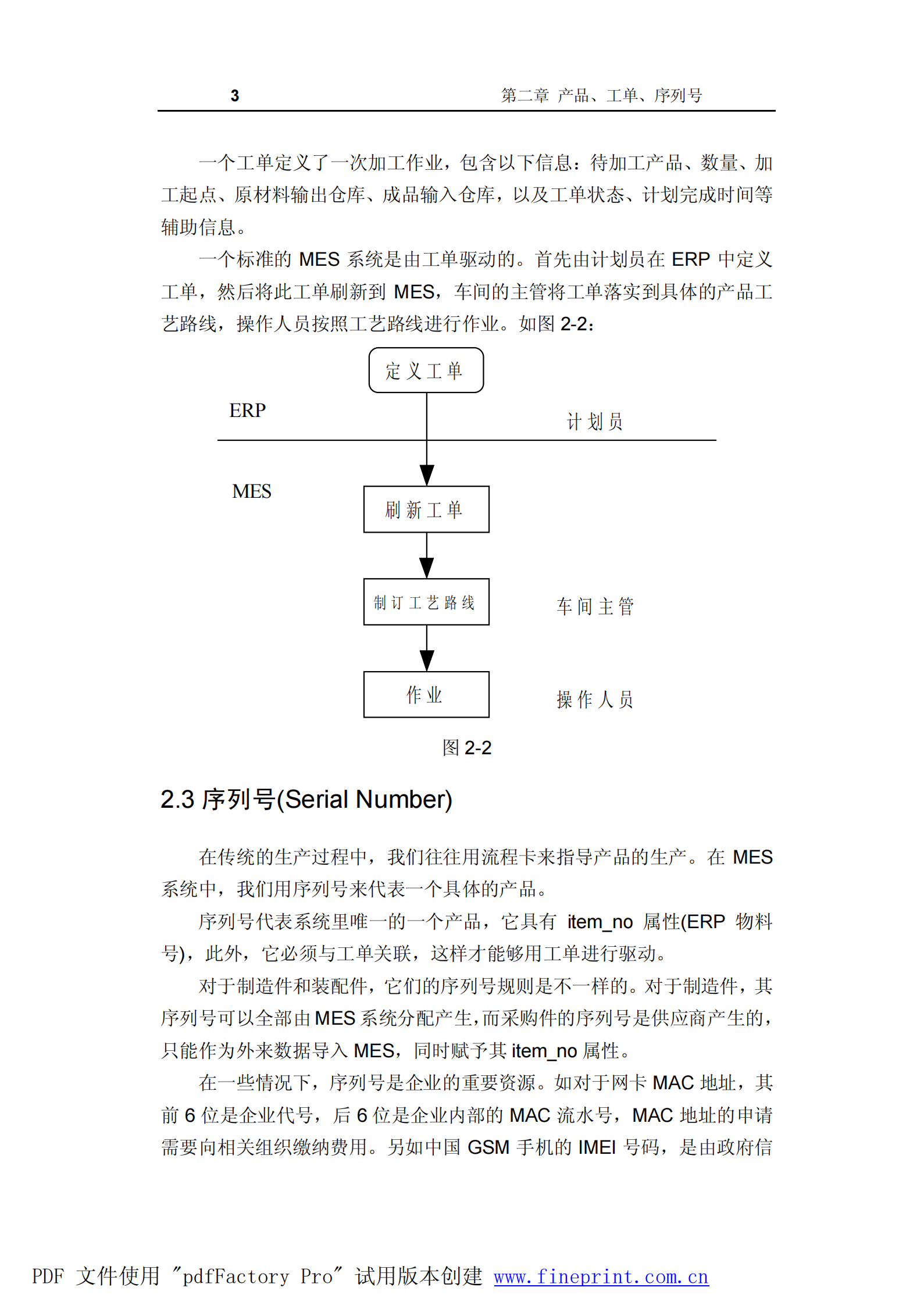 MES制造执行系统的原理与实现 第6页