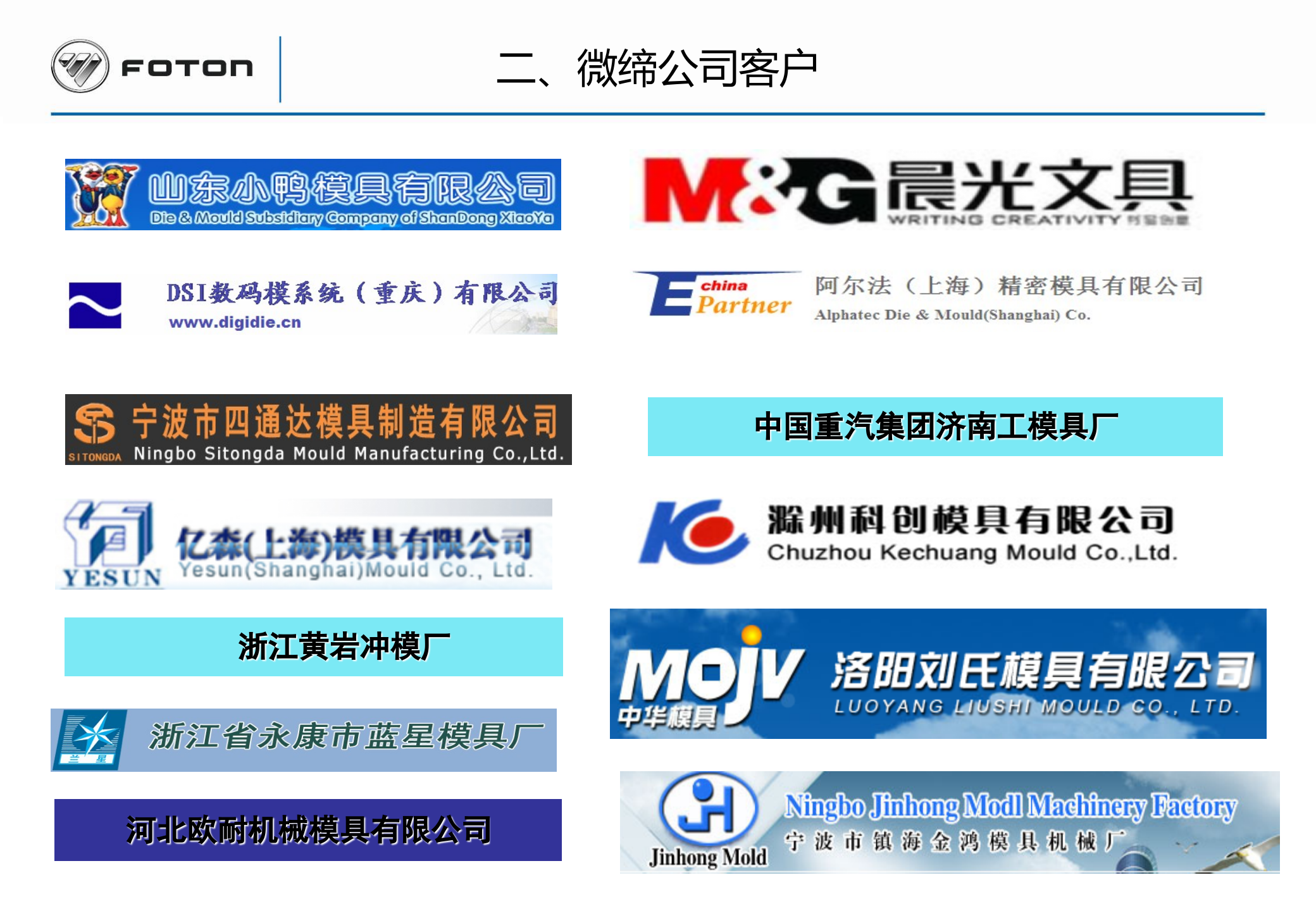 XX集团公司模具工厂事业部MES项目技术部分讲标 第6页