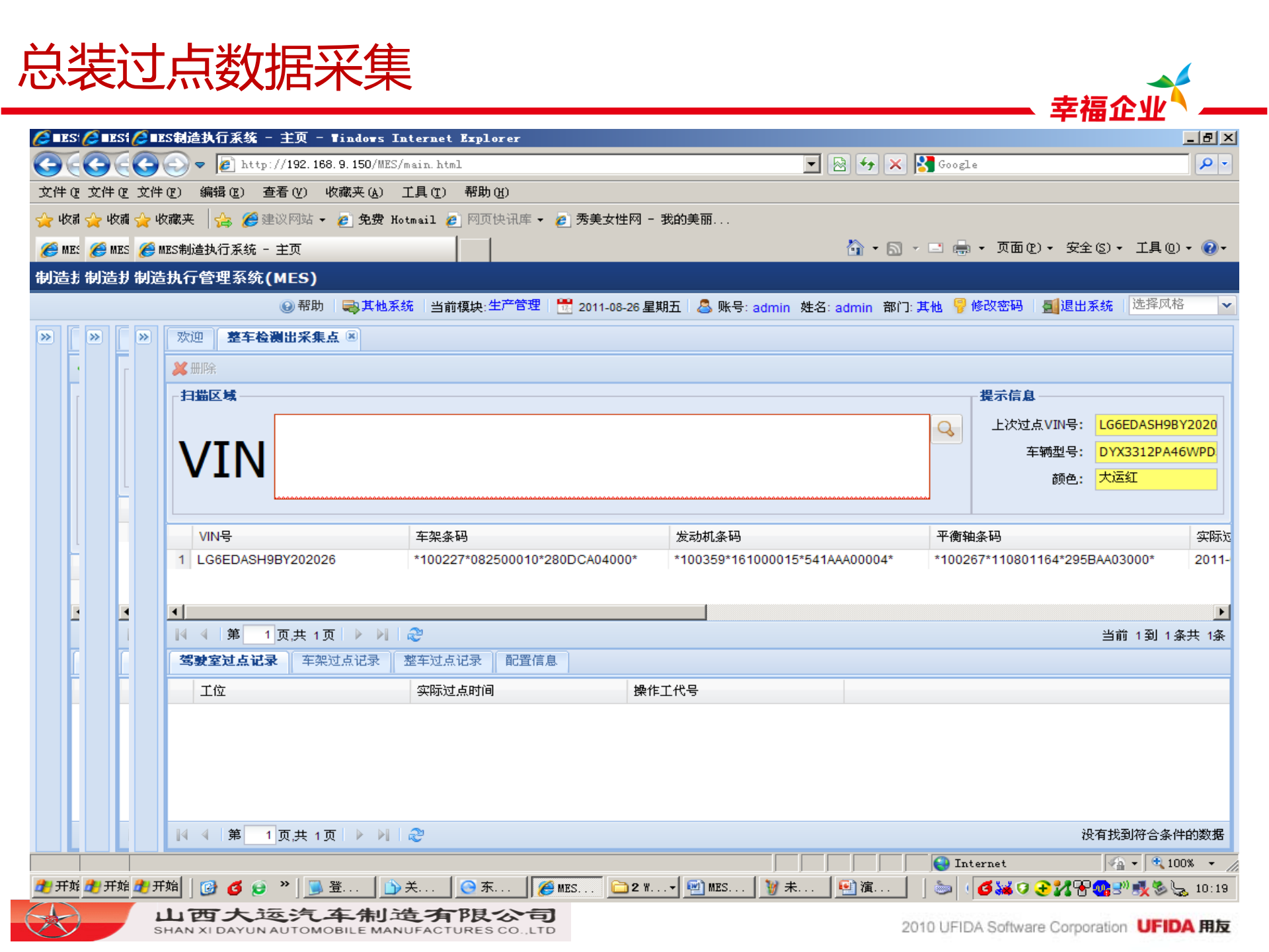 大运汽车整体信息化案例提炼-MES篇 第9页