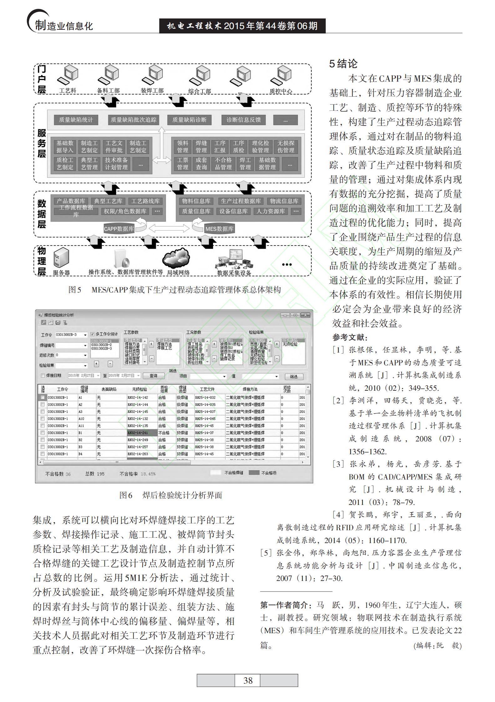 MESCAPP集成下生产过程动态追踪管理体系研究 第5页