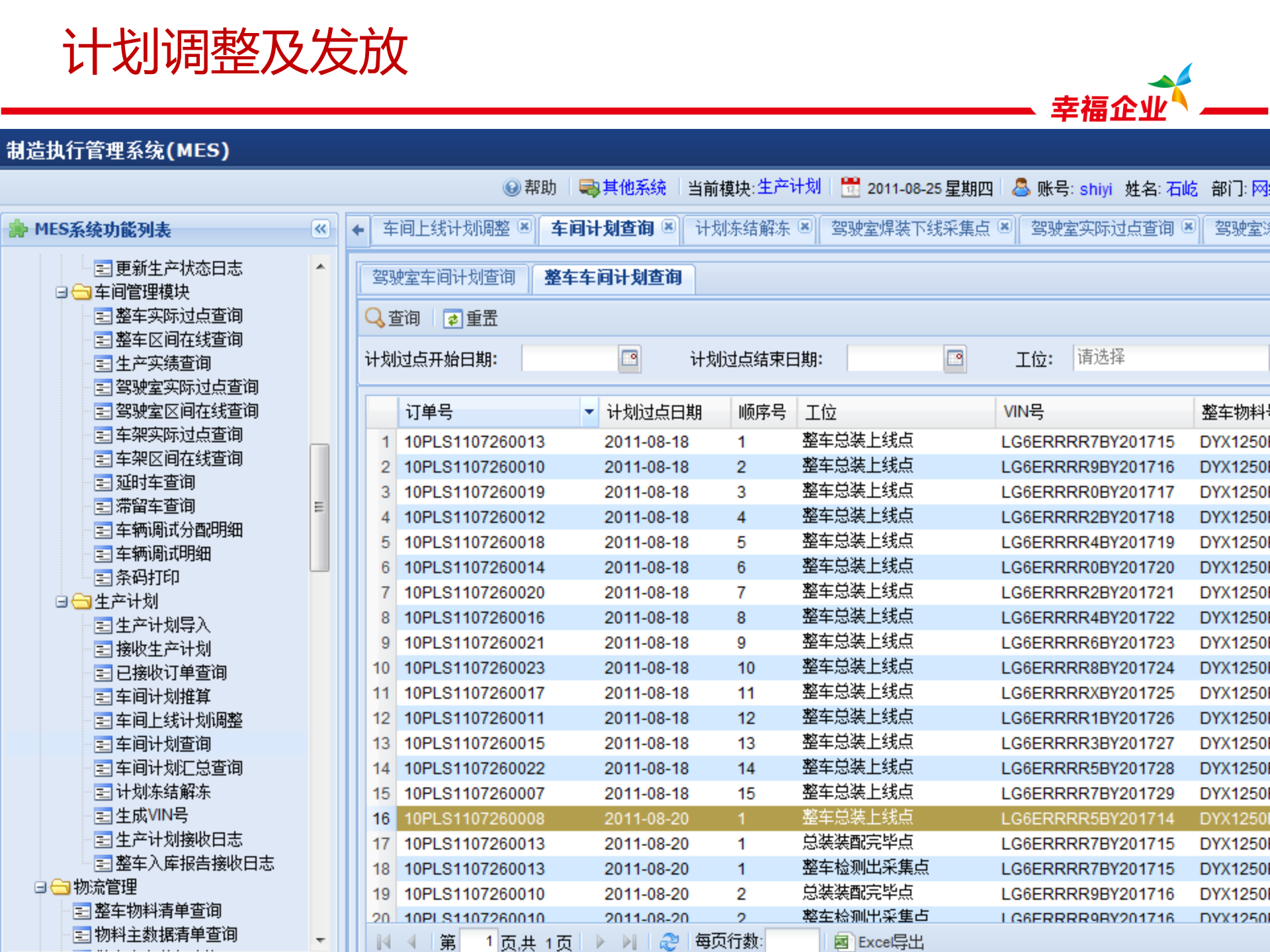 大运汽车整体信息化案例提炼-MES篇 第8页