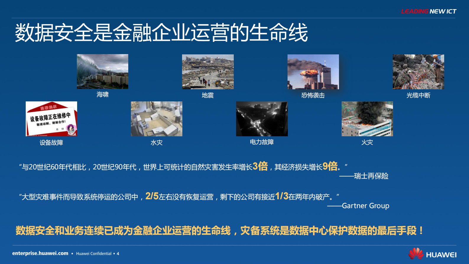 方案-华为金融灾备传输解决方案 第4页