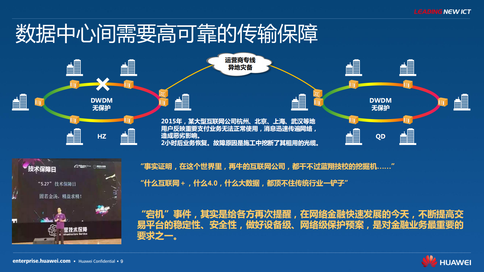 方案-华为金融灾备传输解决方案 第9页