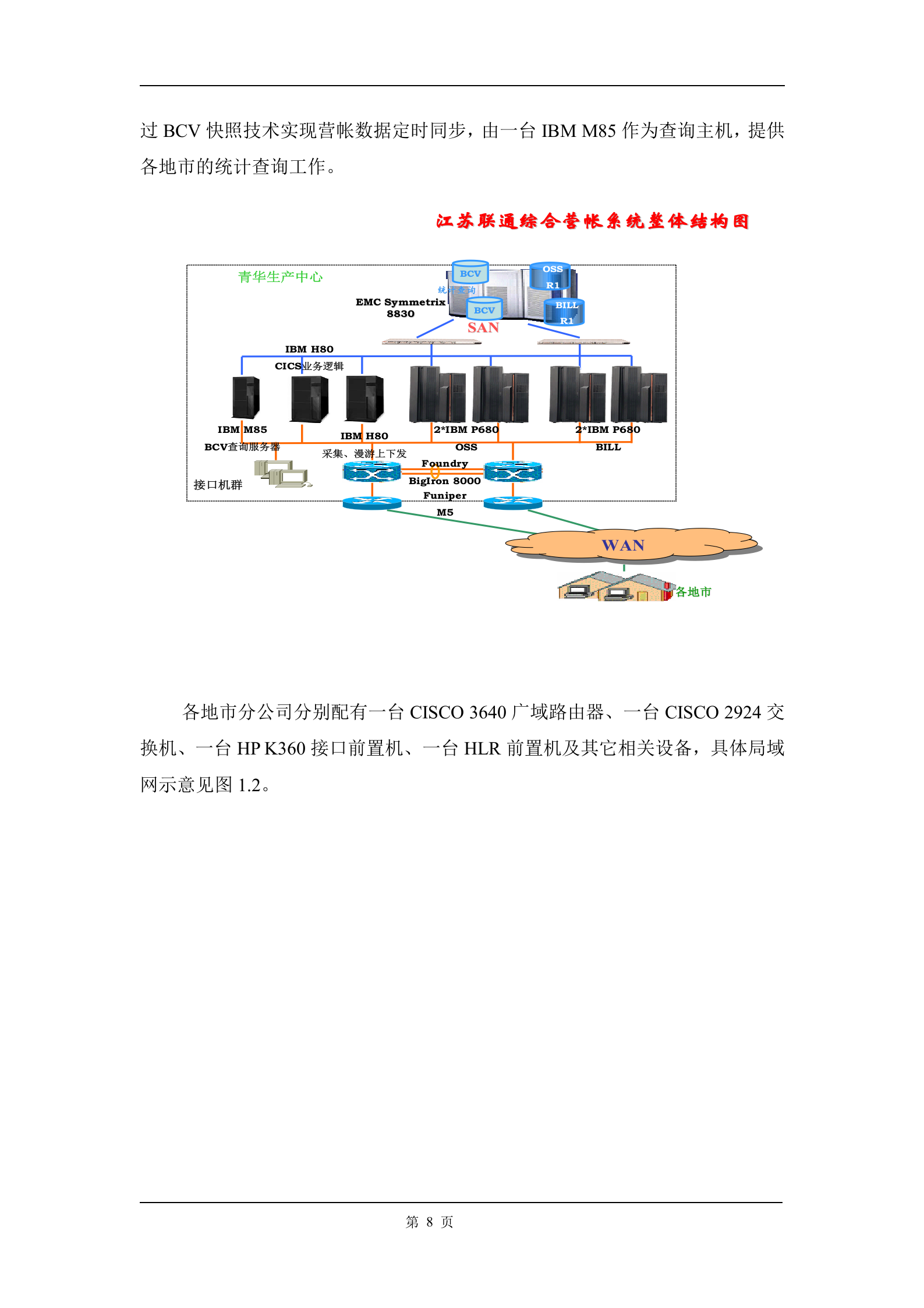 方案-容灾需求分析及方案 第8页