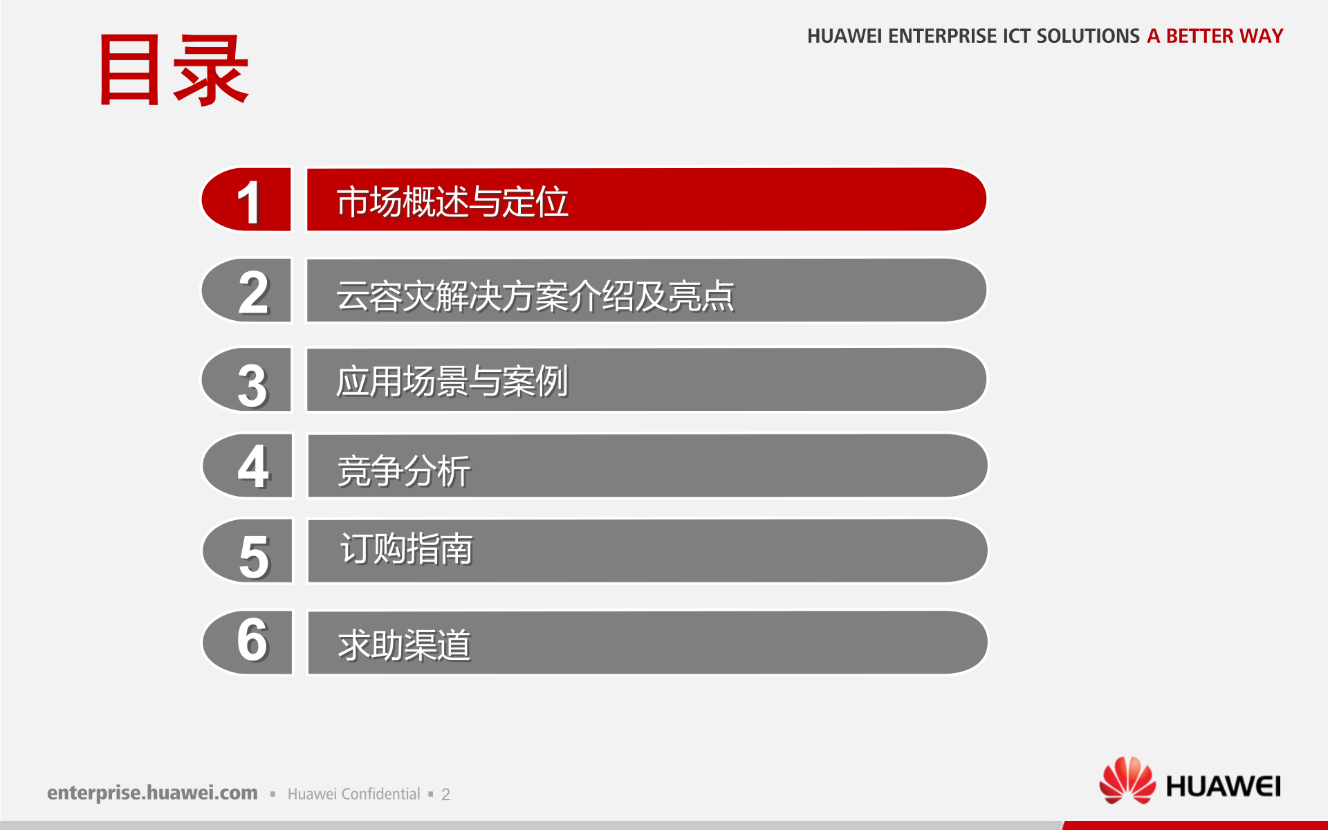 课件-华为云容灾解决方案售前培训 第2页