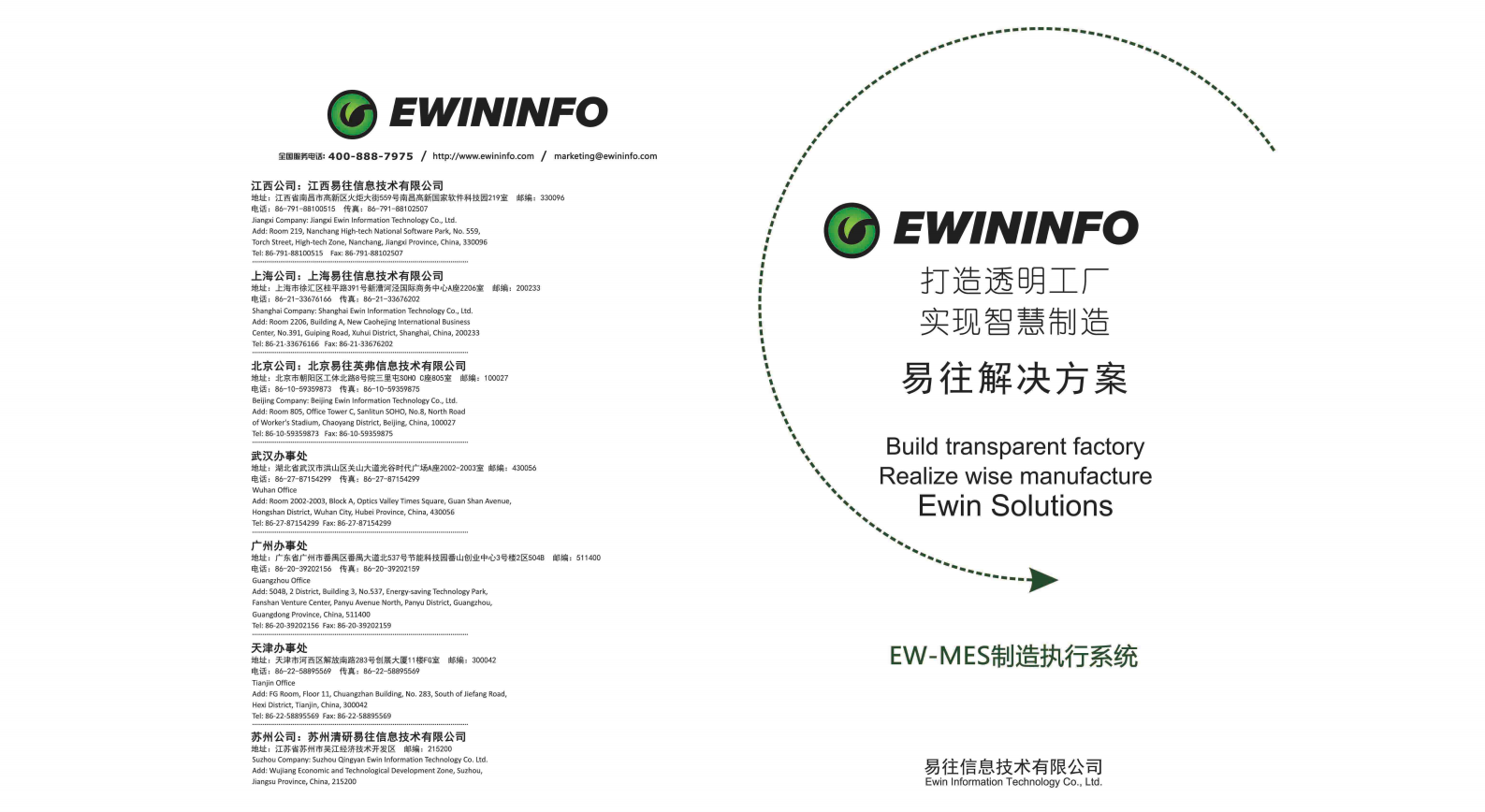 易往信息EW-MES制造执行系统 第1页