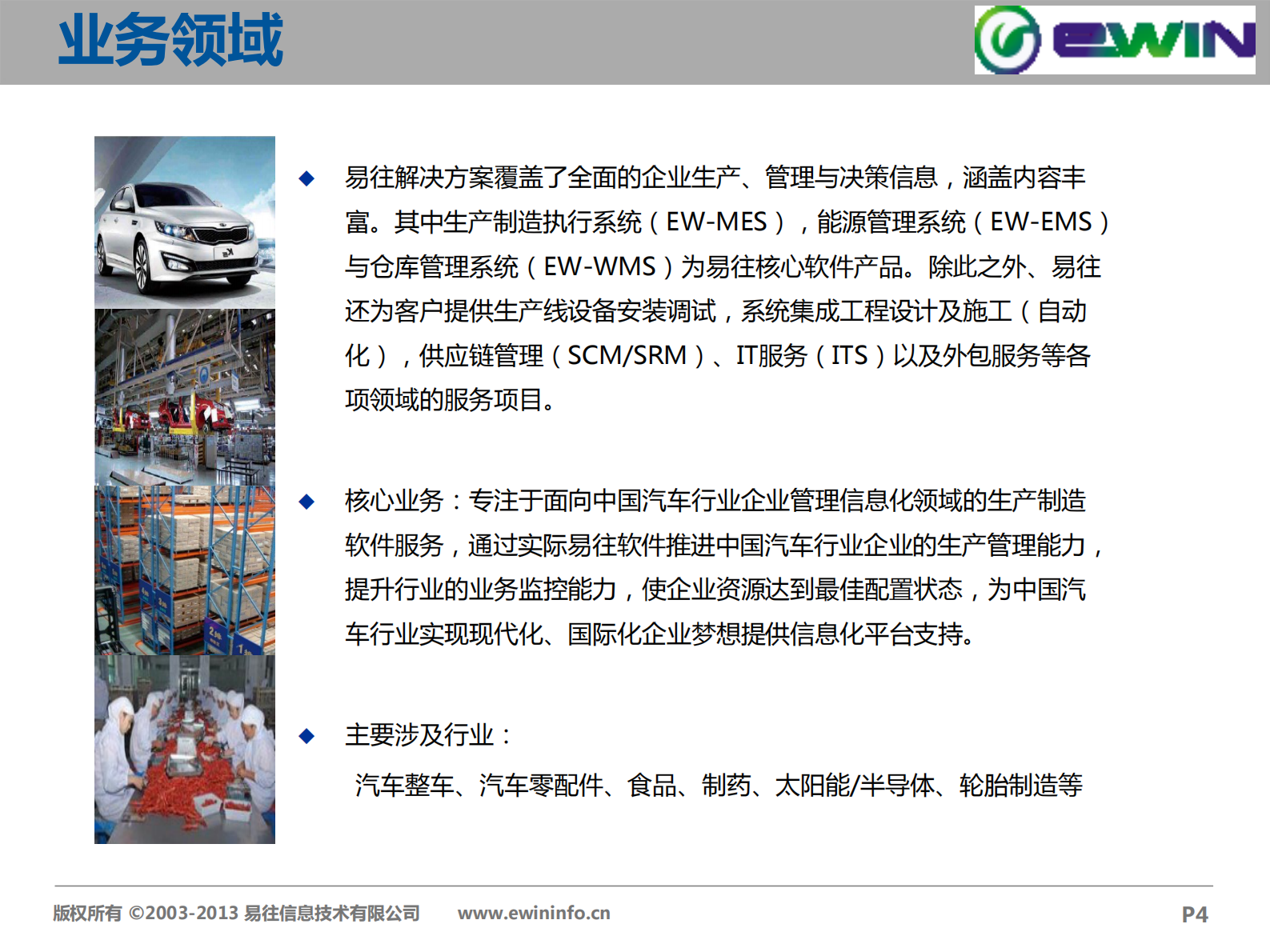 易往信息汽车行业MES解决方案 第4页