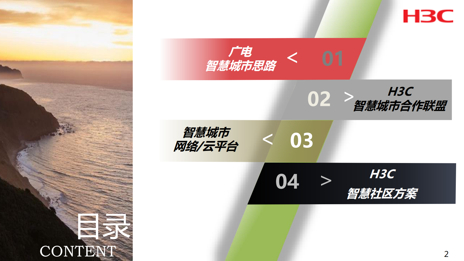 H3C广电智慧城市方案汇报 第2页