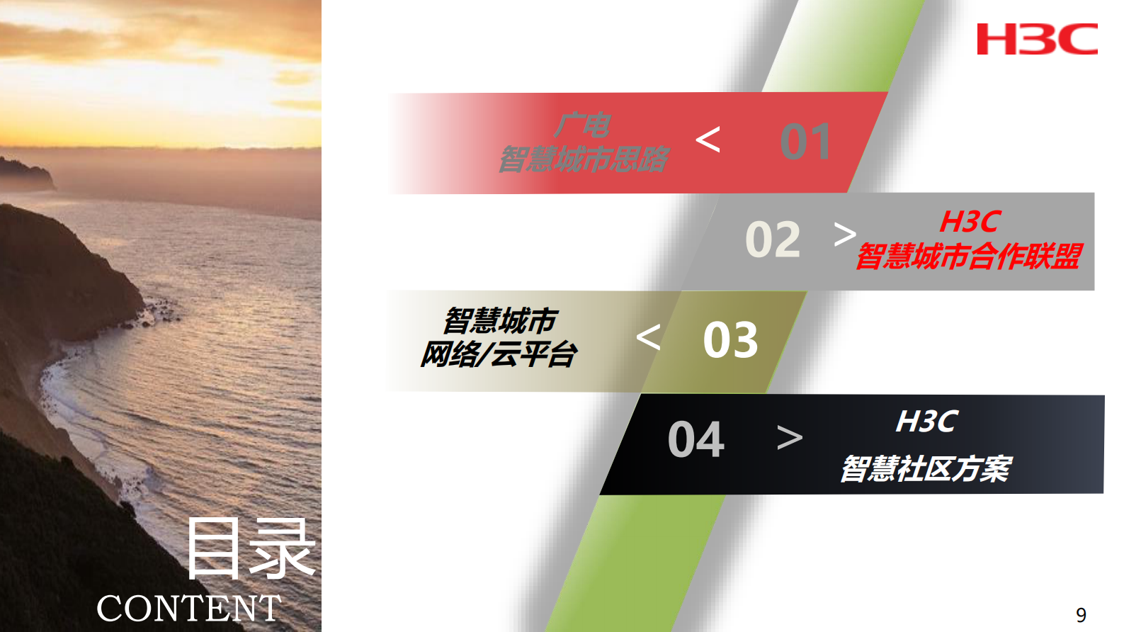 H3C广电智慧城市方案汇报 第9页