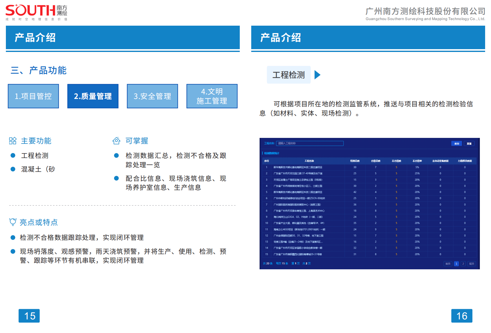 南方测绘&粤建三和-智慧建管&智慧工地方案 第9页