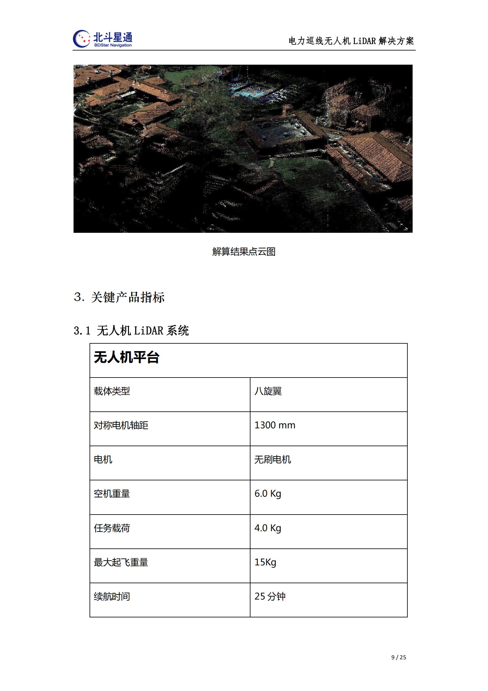 电力巡线无人机LiDAR解决方案 第9页