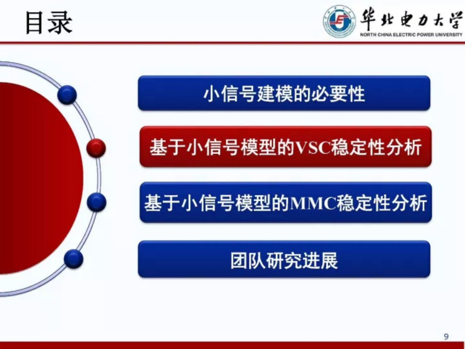 华北电力大学郭春义：柔性直流输电系统的小信号动态模型和稳定性分析 第9页