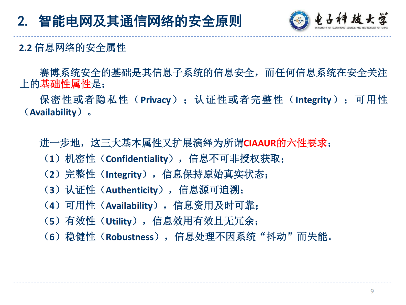 智能电网中的通信安全架构 YCM01 ZL01 第9页