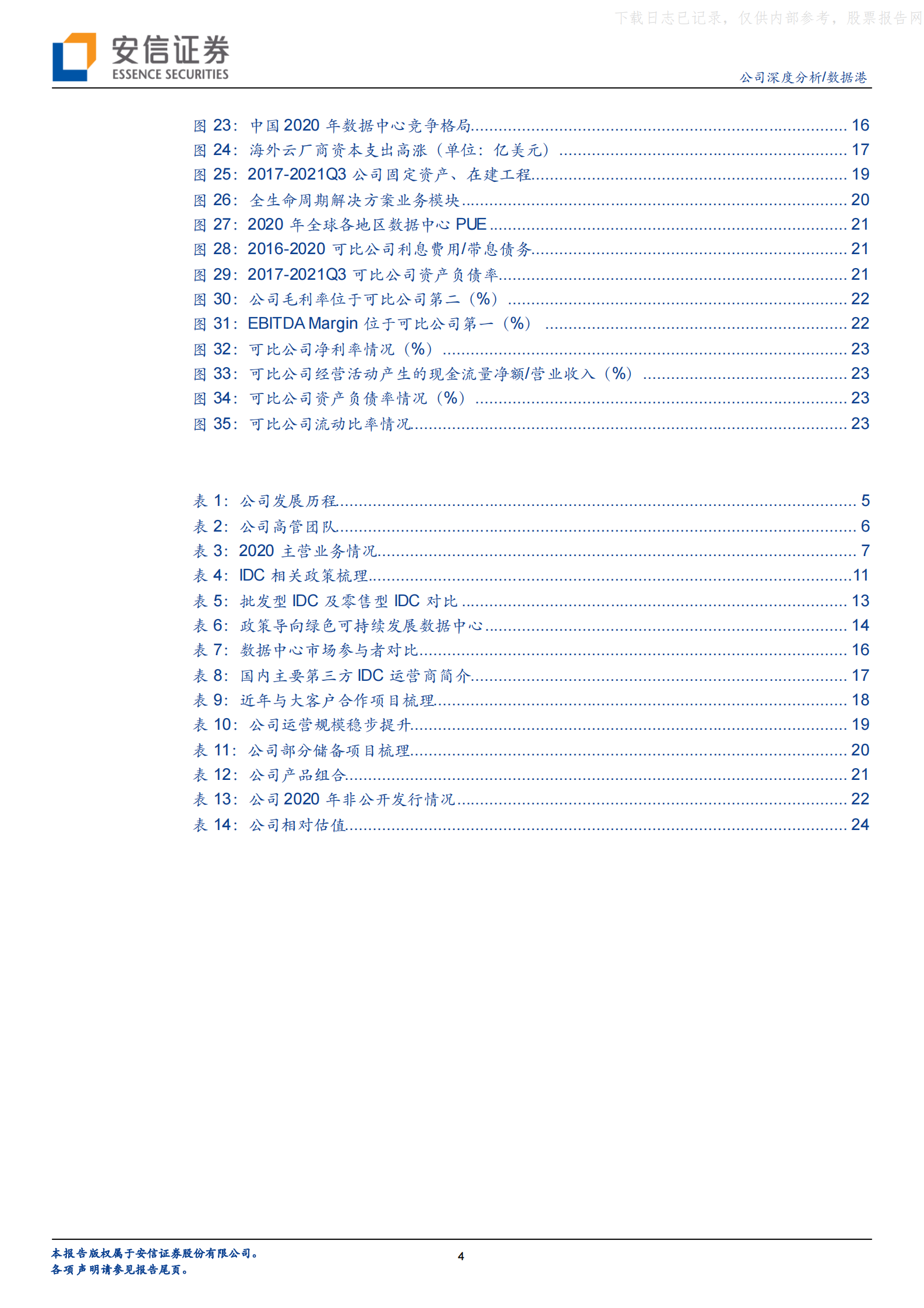 2022年  【28页】数据港：机柜储备稳步攀升，EBITDA持续增长 第4页