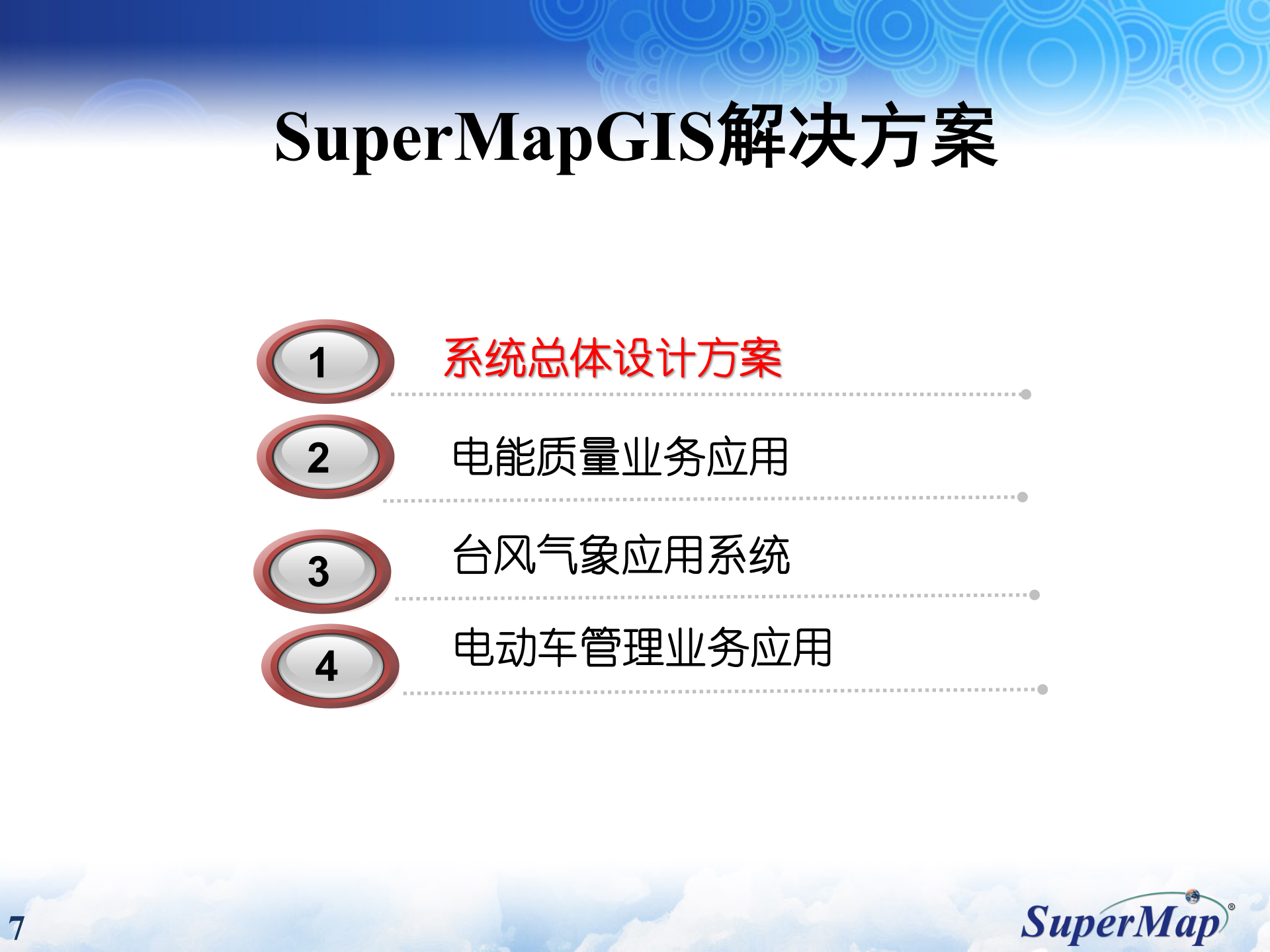 SuperMap电力行业解决方案 第7页