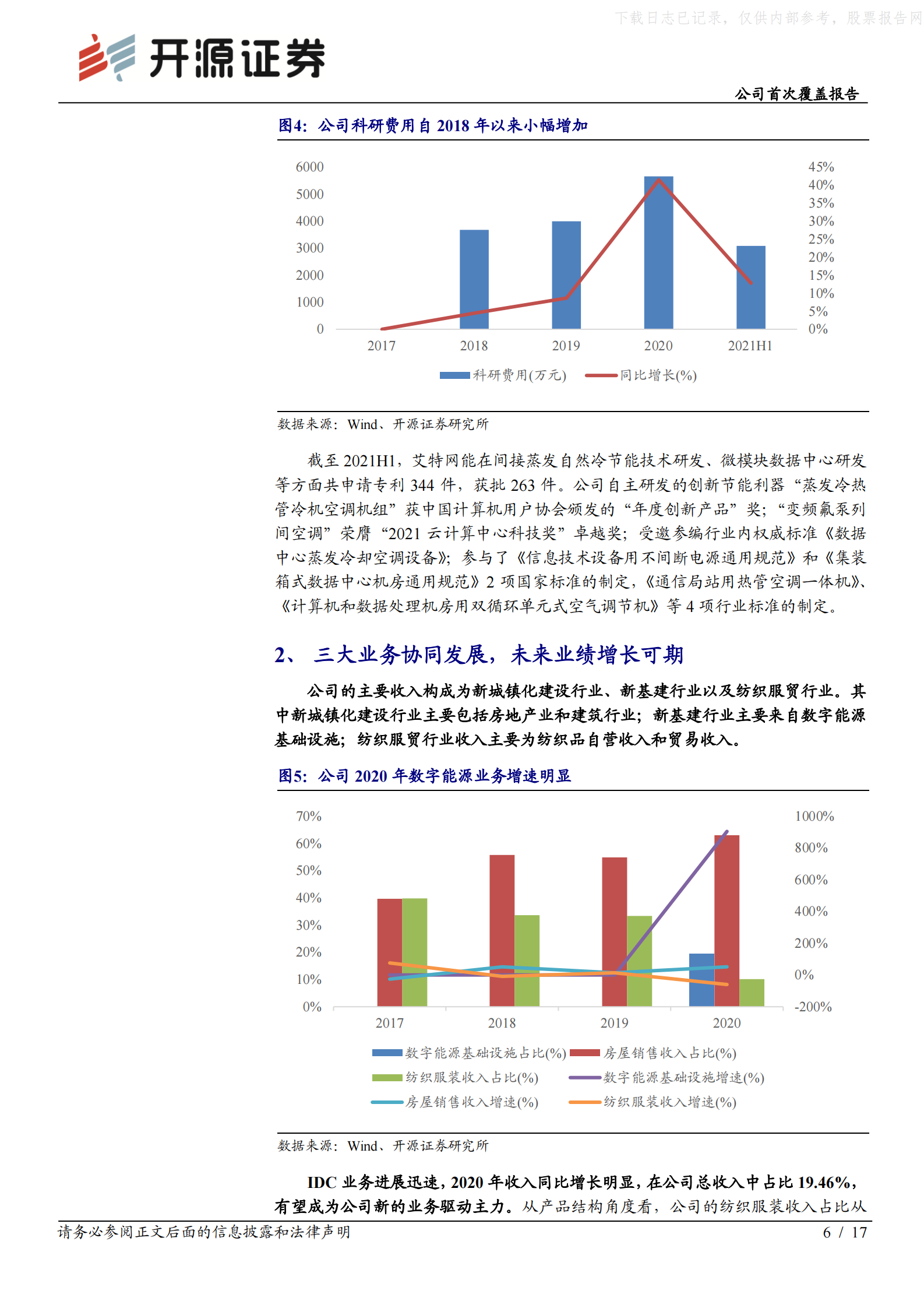 2021年  【17页】黑牡丹：IDC建设开启新基建业务，横向拓展助力公司发展 第6页