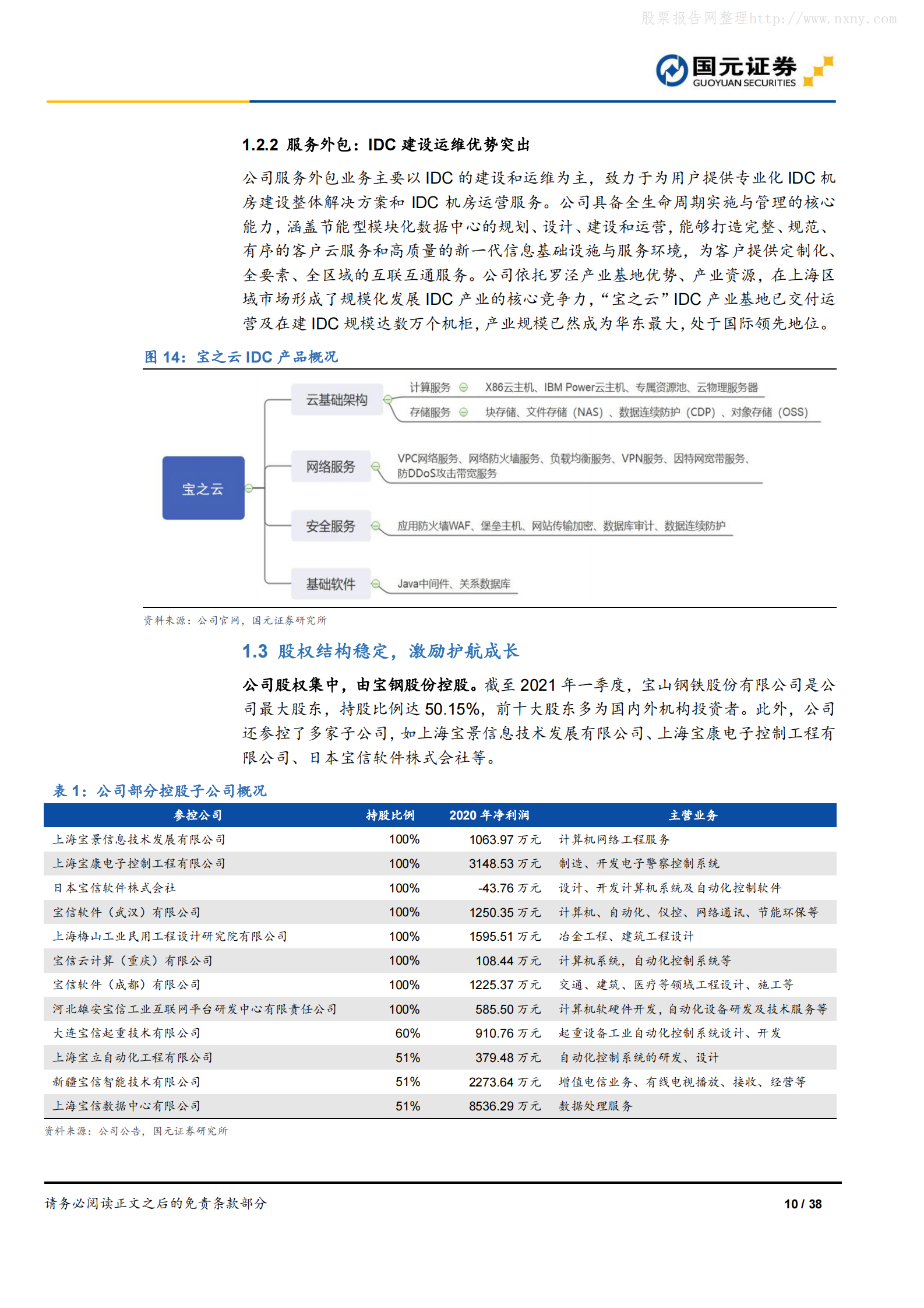 2021年  【38页】宝信软件：IDC龙头，进军大型PLC市场 第10页