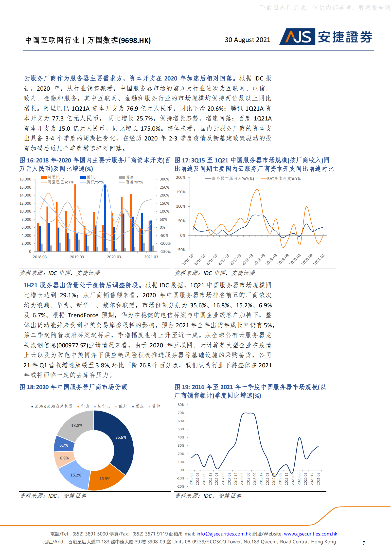 2021年  【46页】万国数据：高速拓展的第三方IDC龙头 第7页