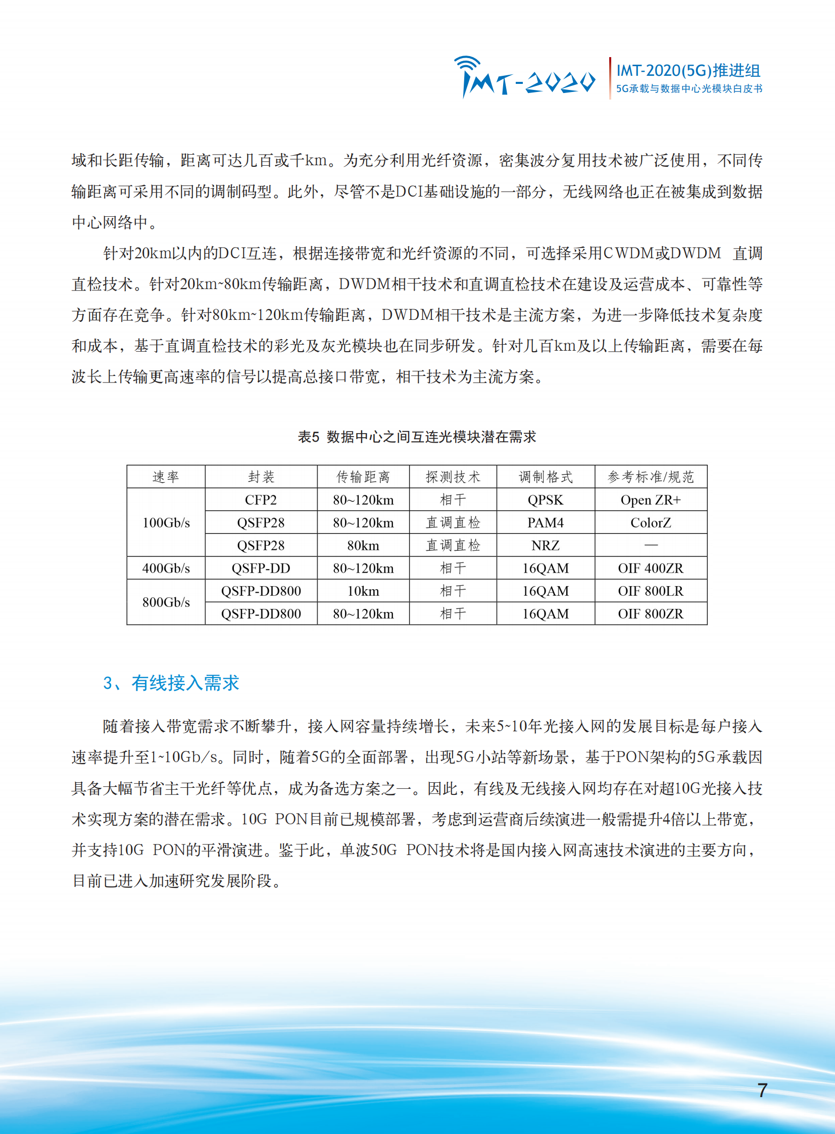 2021年  【53页】5G承载与数据中心光模块白皮书终稿 第9页