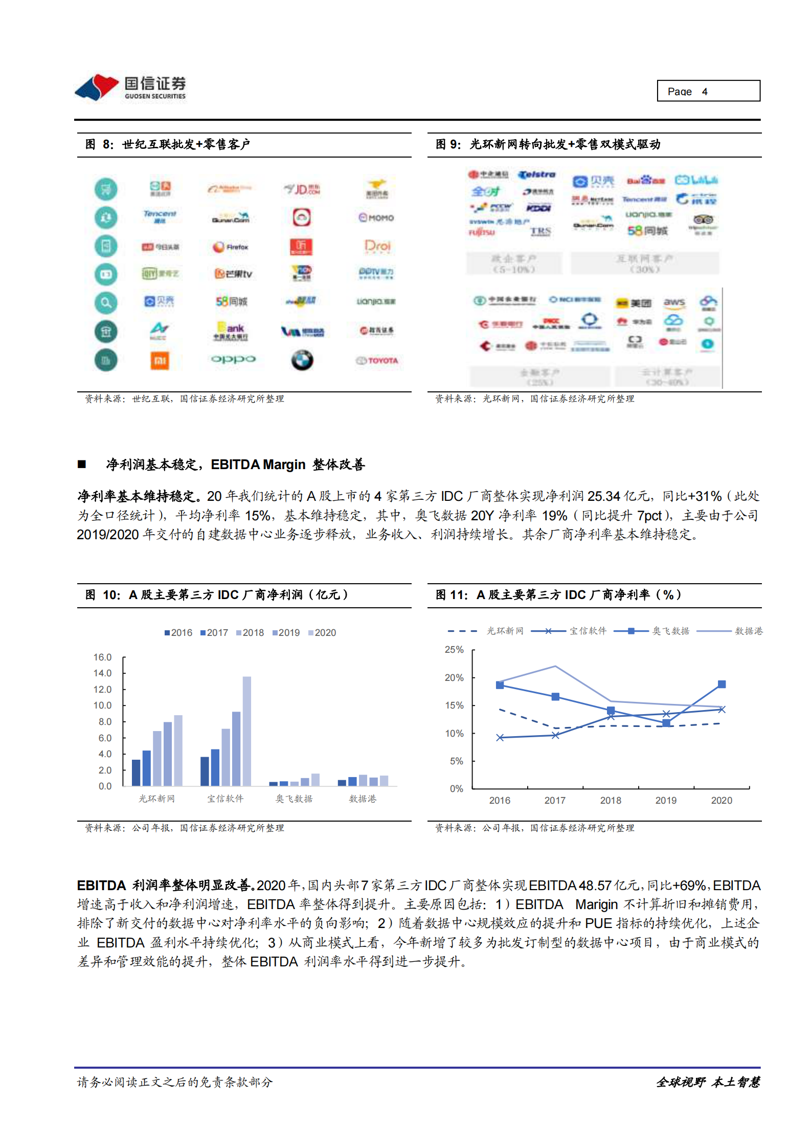 2021年  【10页】IDC行业专题：IDC20Y年报总结：营收高速增长，产能有望加速释放 第4页