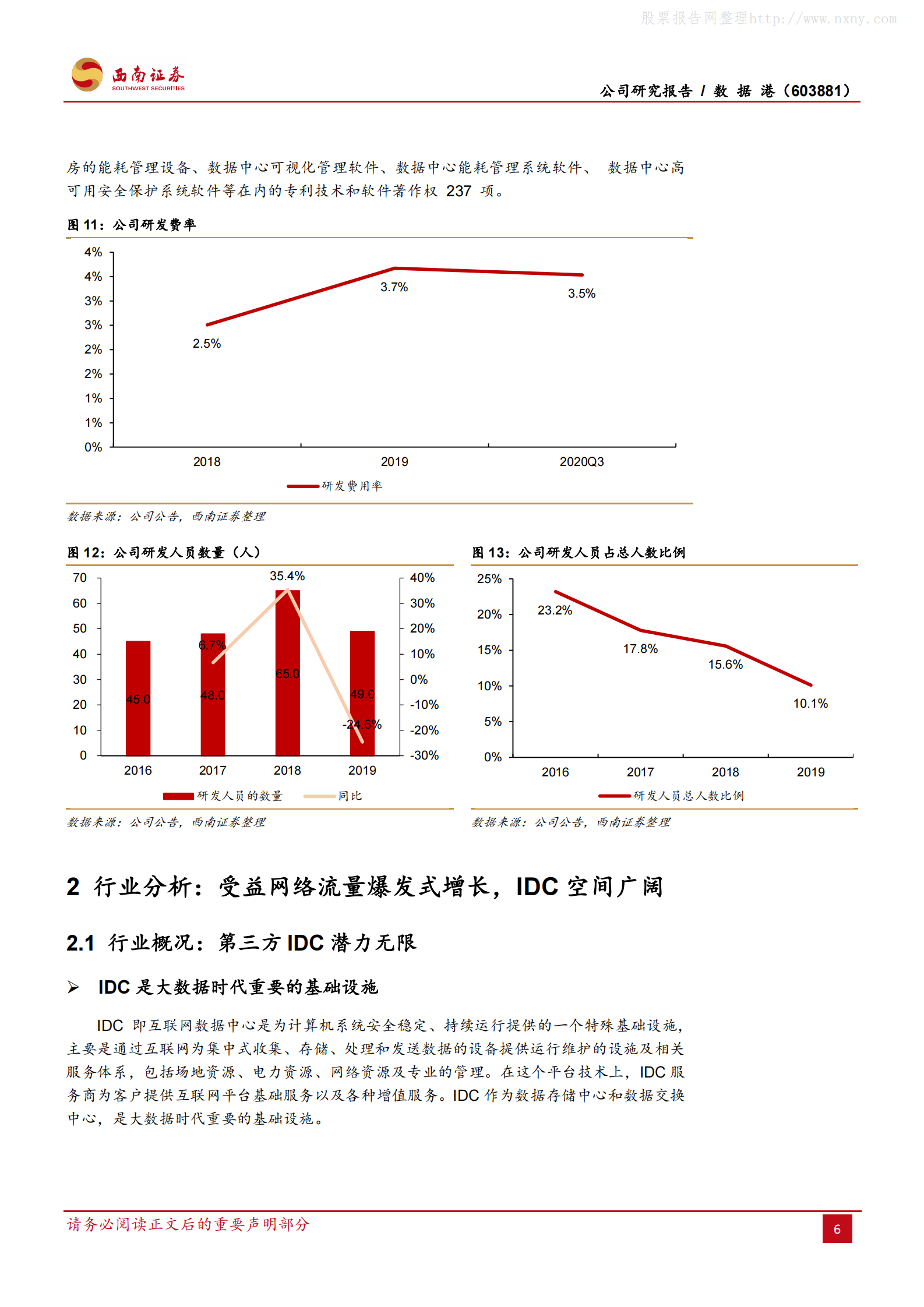 202102  数据港：优质第三方IDC服务企业【30页】 第10页
