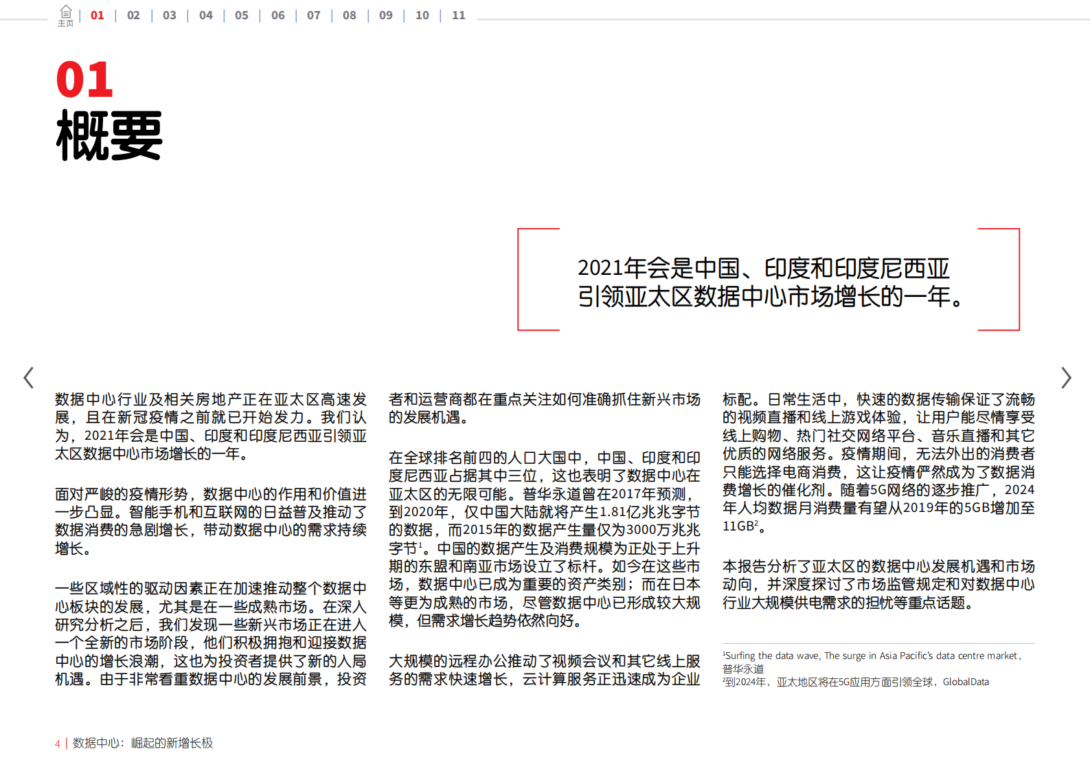 2021年  【20页】数据中心：崛起的新增长极 第4页