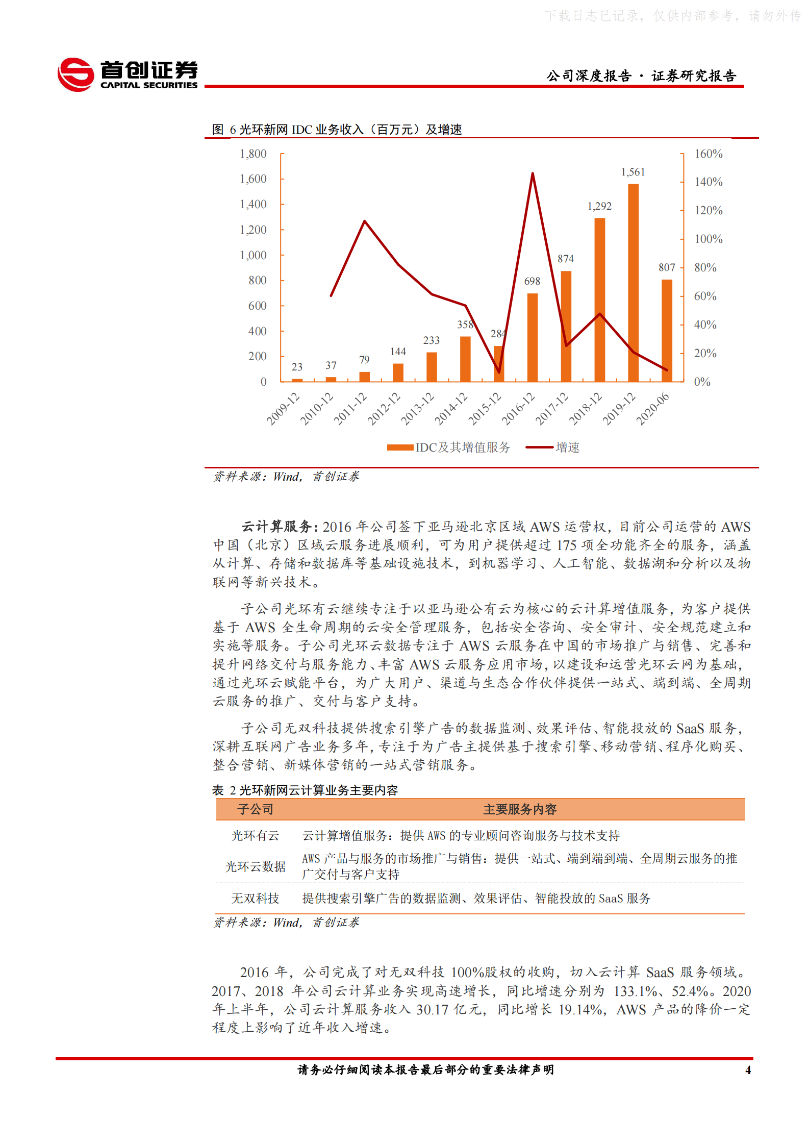2021年  【24页】光环新网公司深度报告：核心区域布局逐渐成型，IDC业务增量可期 第7页