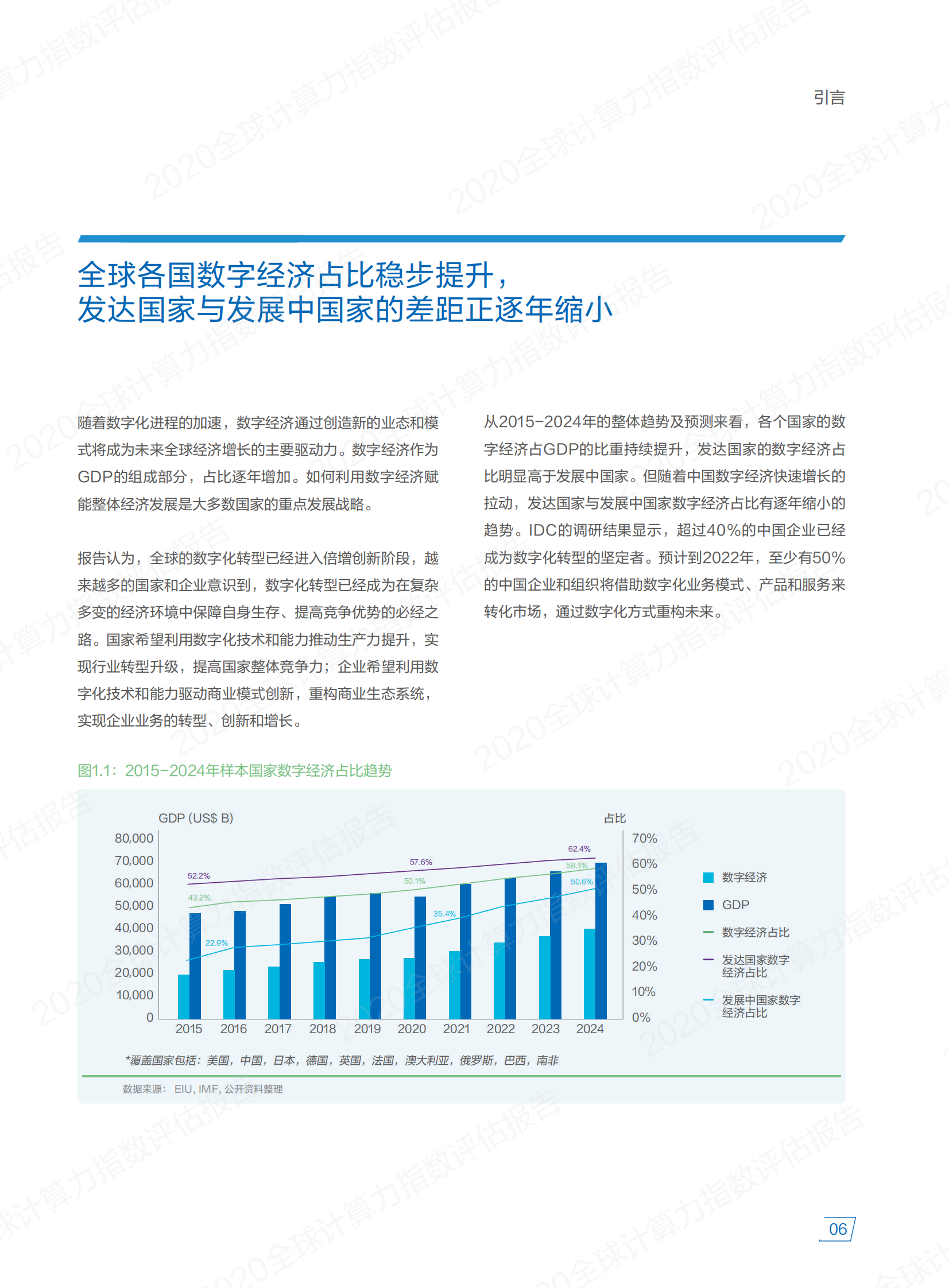 2021年  【64页】IDC&浪潮-2020全球计算力指数评估报告 第9页