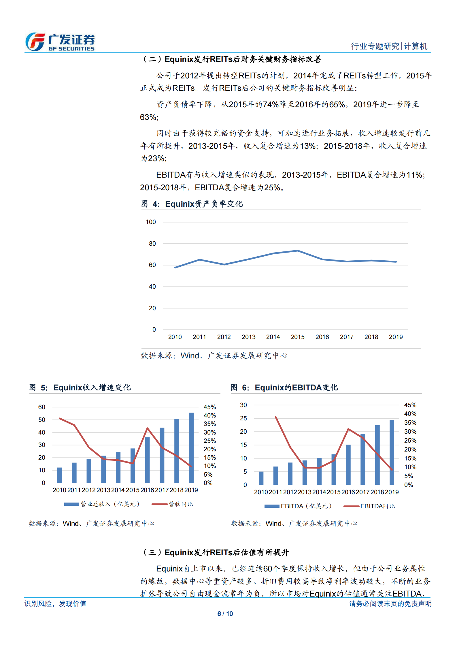 2020年  REITs模式下IDC公司可获得资金保障，改善财务指标-20200506 第6页