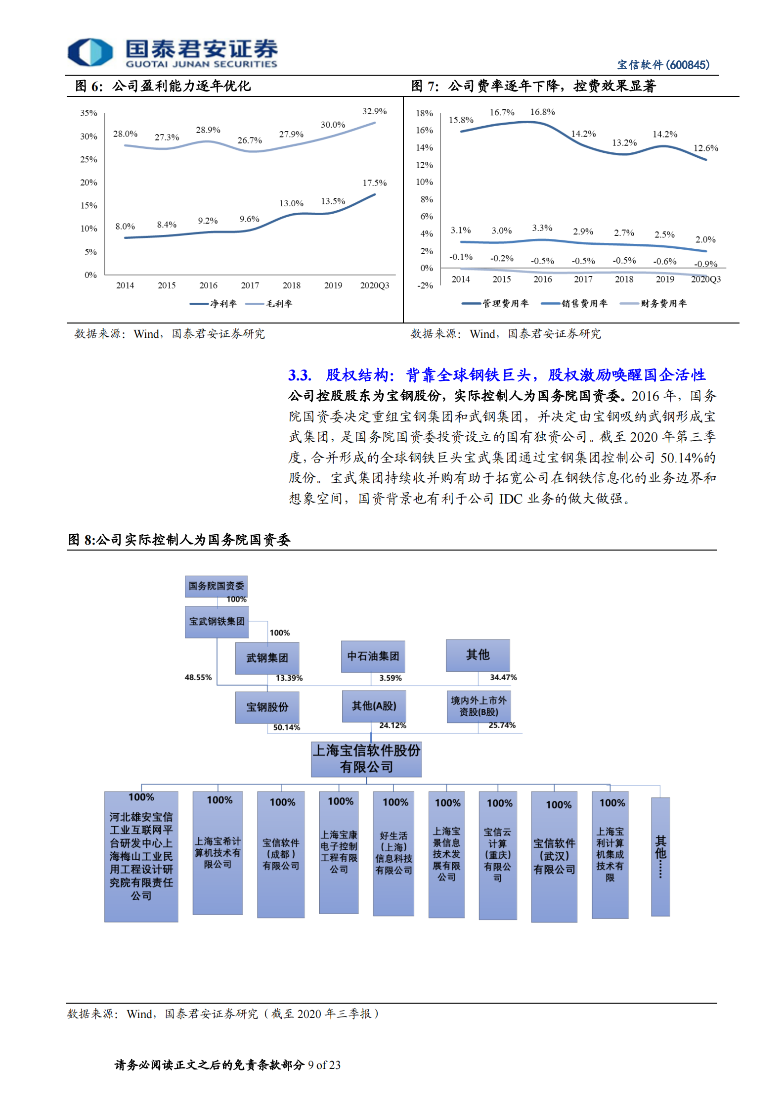 2020年  宝信软件：深耕智慧制造和工业互联网，IDC业务开启新周期-国泰君安[王彦龙,谭佩雯]-20201130【23页】 第9页