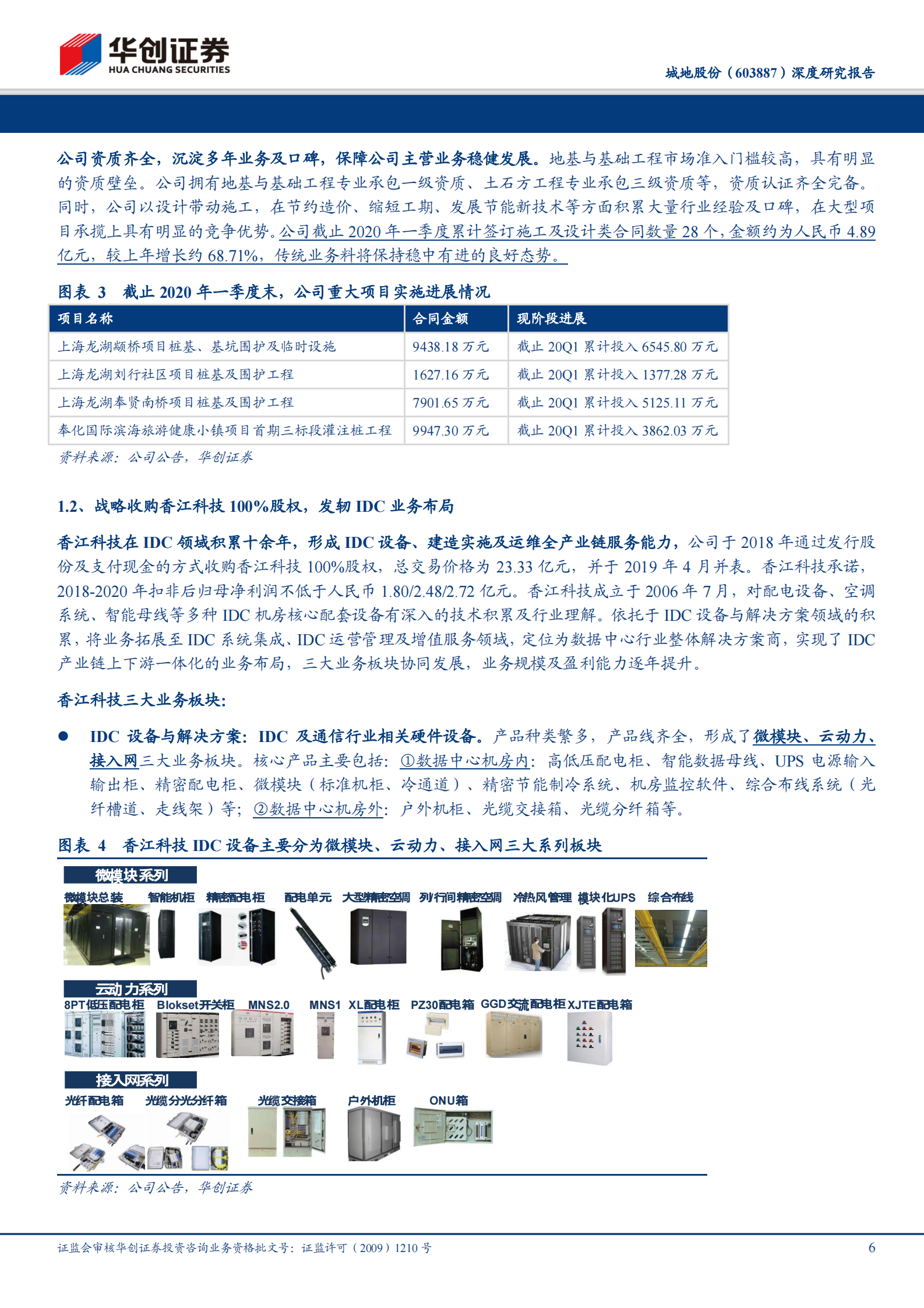 2020年  城地股份：一线资源 全产业链能力双重稀缺，低估值的IDC后起之秀-华创证券[韩东]-20200714【19页】 第6页