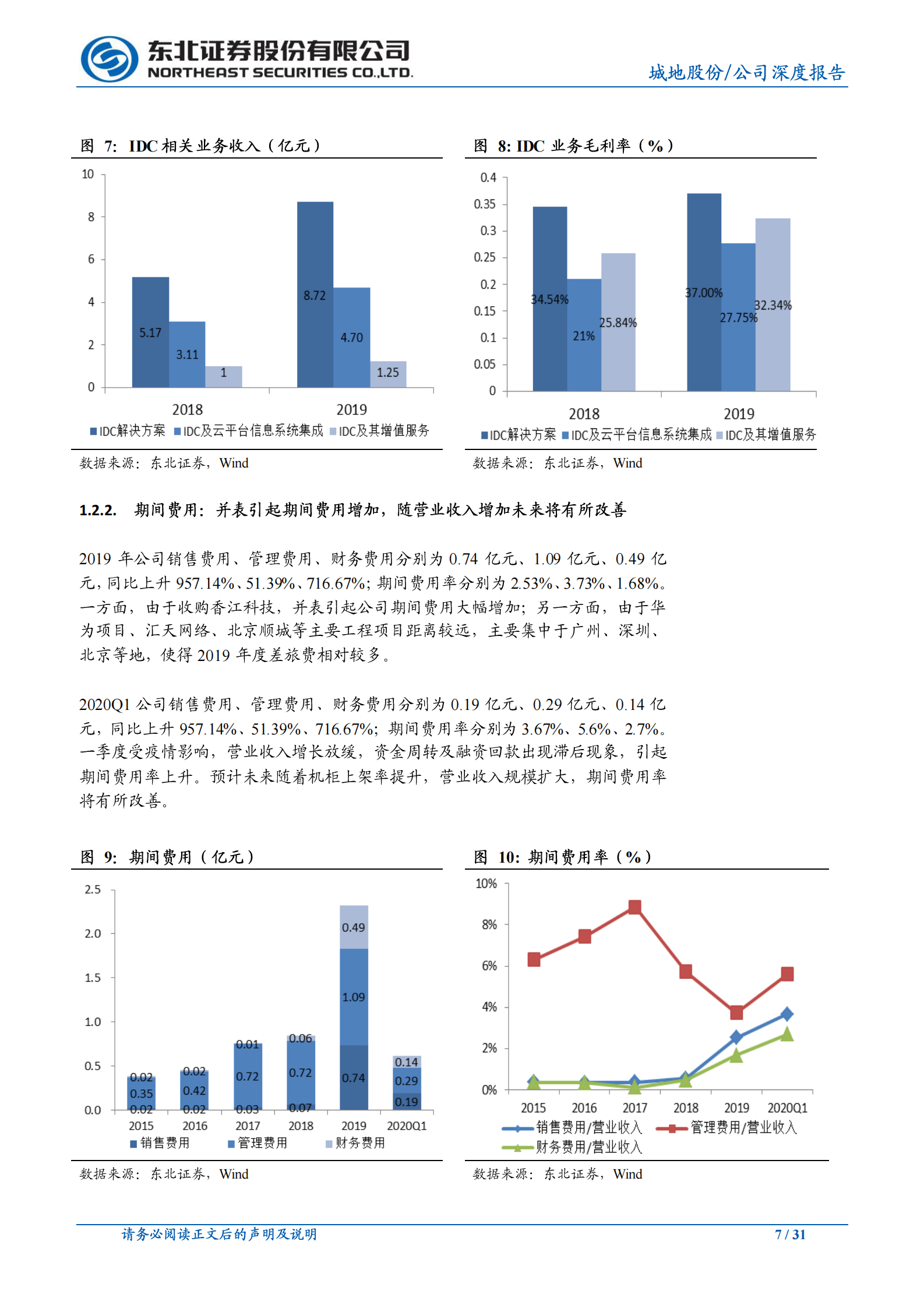 2020年  城地股份：转型成功、规模扩大,被市场忽略的优质IDC-东北证券[孙树明]-20200702【31页】 第7页