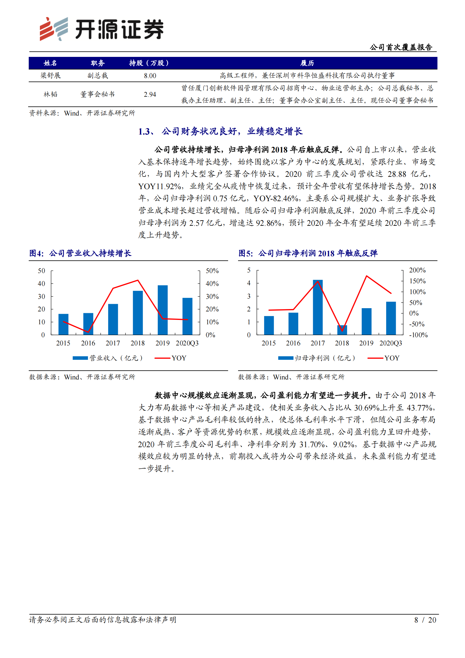 2020年  科华恒盛：_华_丽转身一线梯队，抢占IDC_盛_世红利-开源证券[赵良毕]-20201116【20页】 第8页