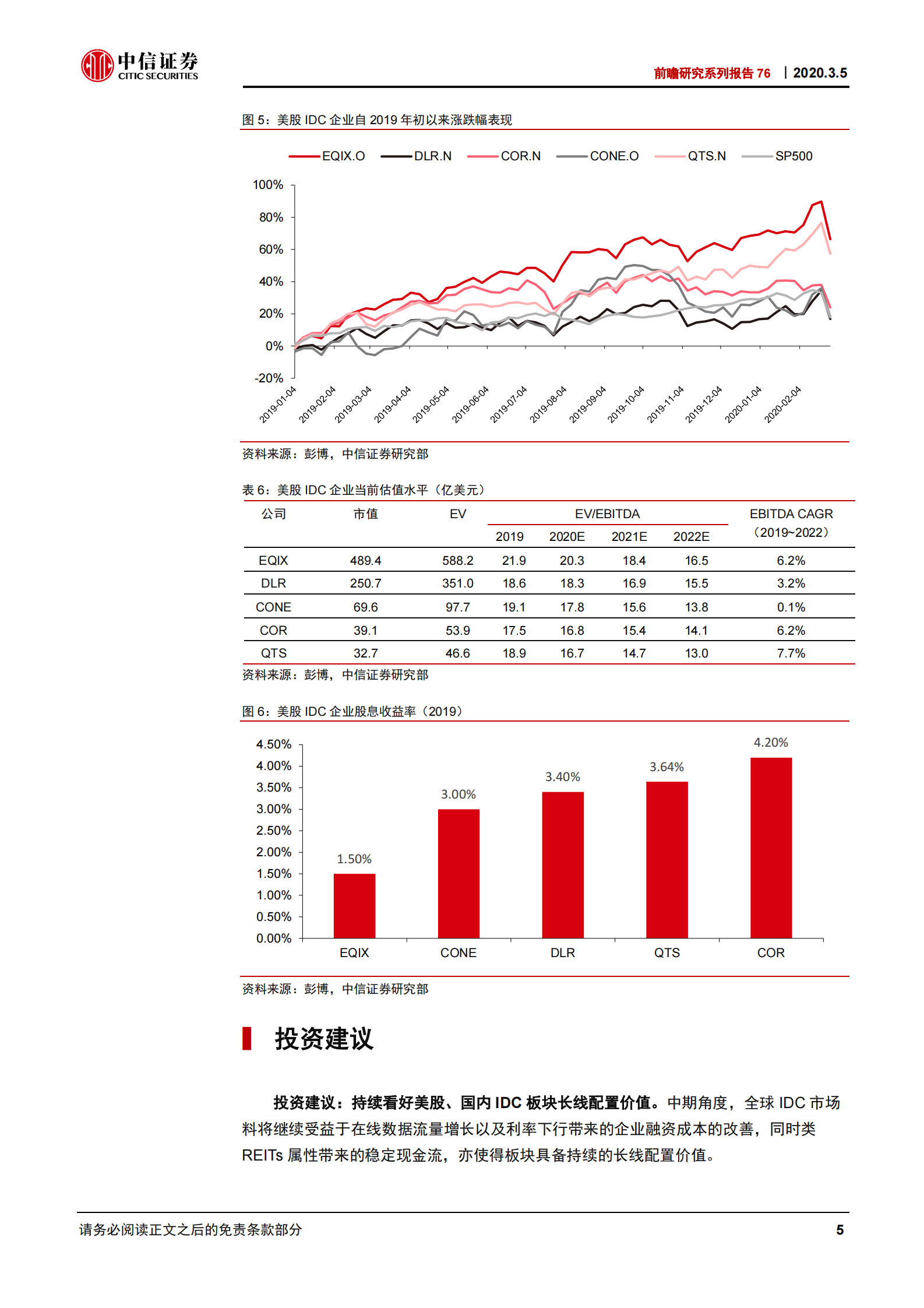 2020年  前瞻研究系列报告76：从美国IDC公司4Q业绩看数据中心投资机遇-20200305 第8页