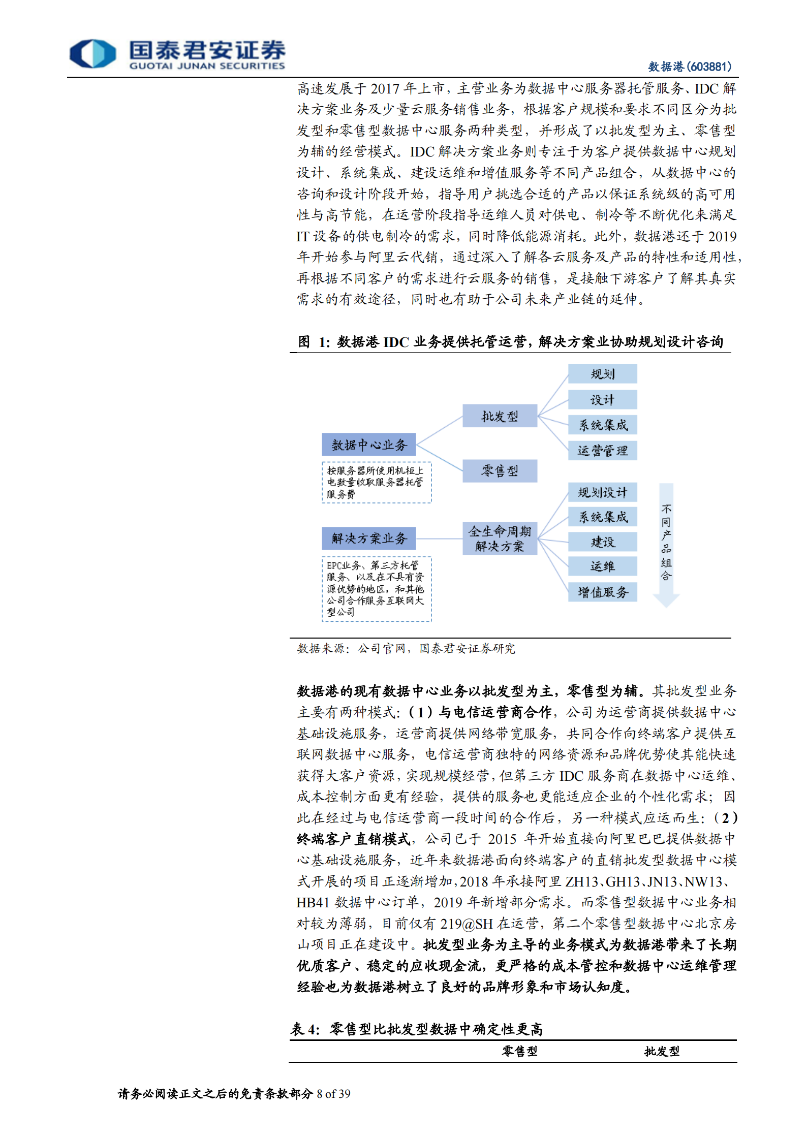 2020年  数据港：“港“纳百川，云上起舞的IDC开拓者-国泰君安[程硕,谭佩雯]-20200706【39页】 第8页