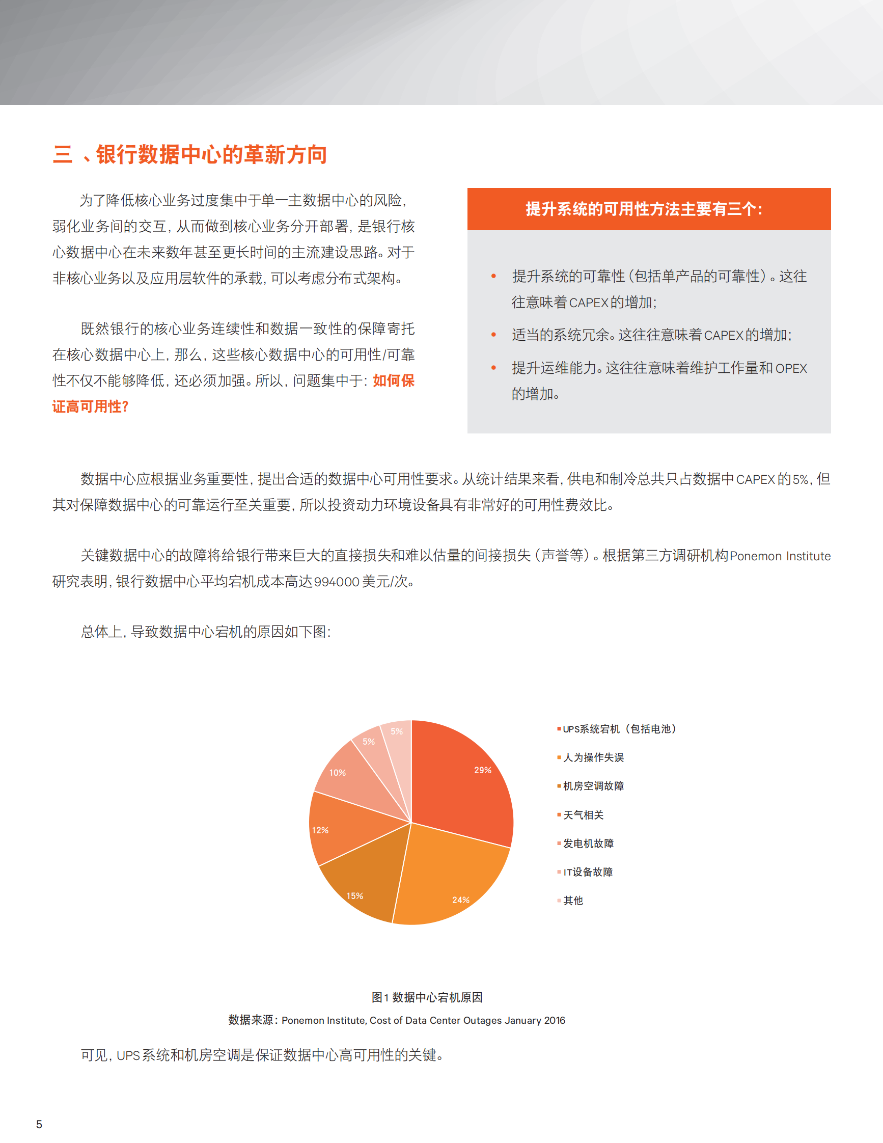 2020年数字化时代的银行数据中心关键基础设施白皮书 第6页