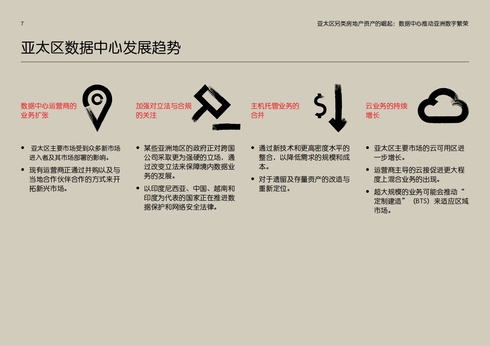 2020年亚太区另类资产投资的崛起：数据中心推动亚洲数字繁荣 第7页
