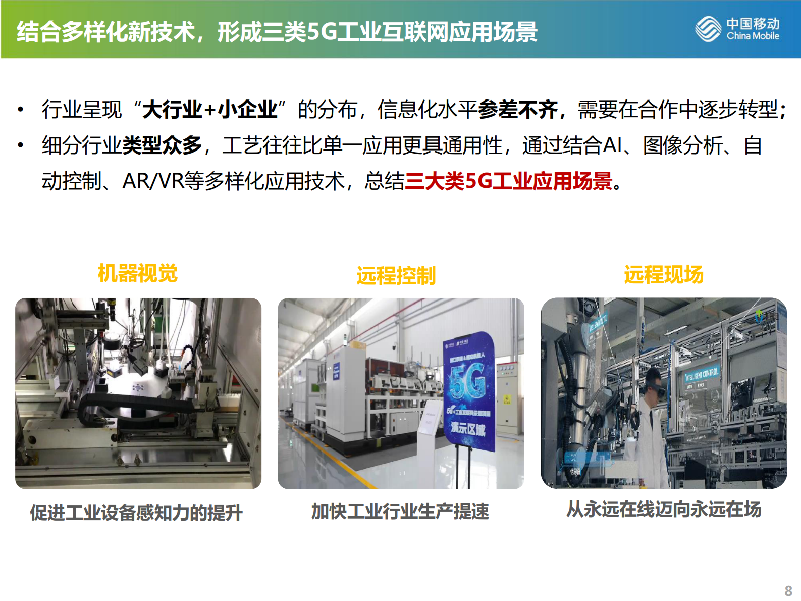 中国移动5G工业互联网解决方案 第8页